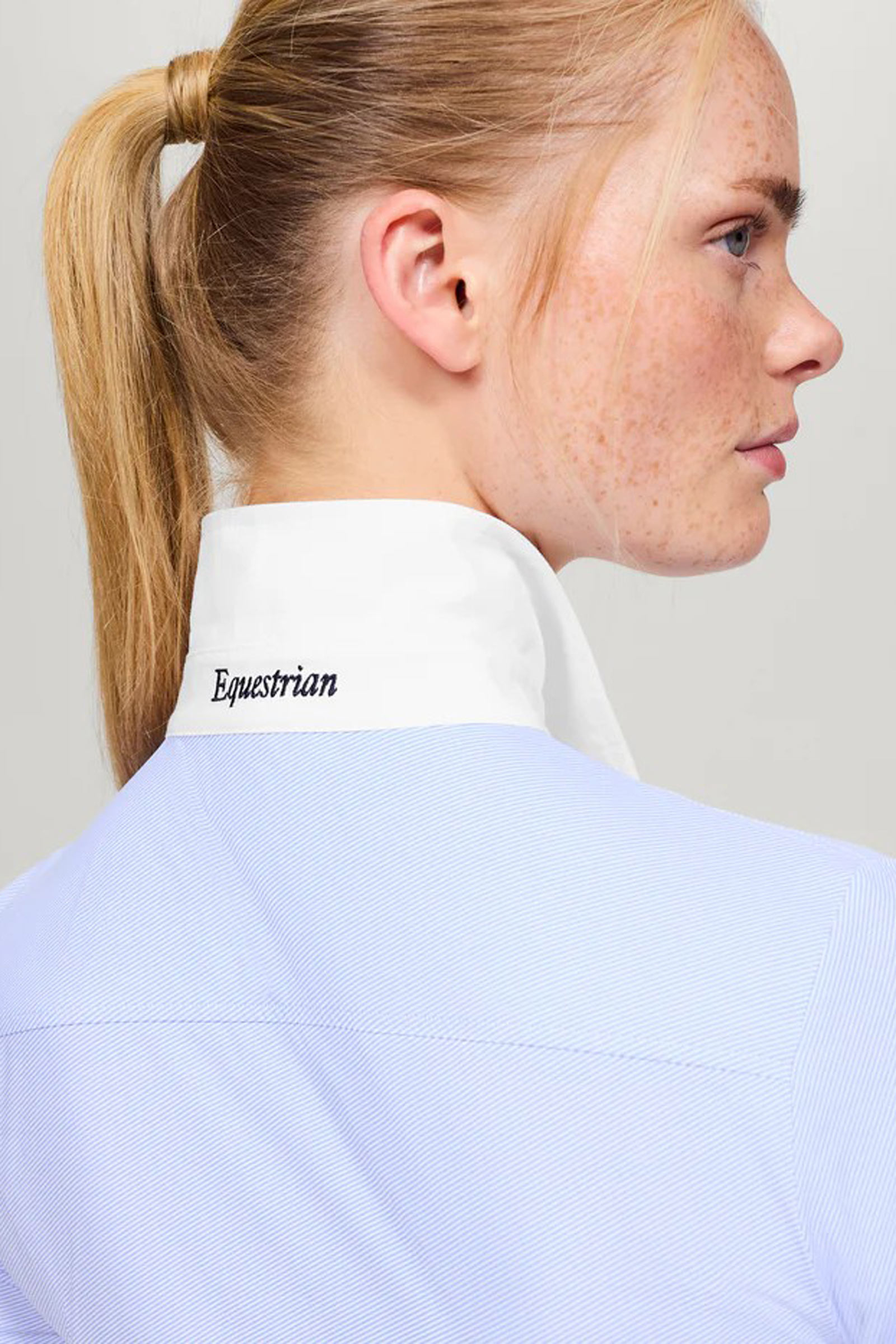 Tommy Hilfiger Essex stretch oxfordskjorta f&ouml;r dam