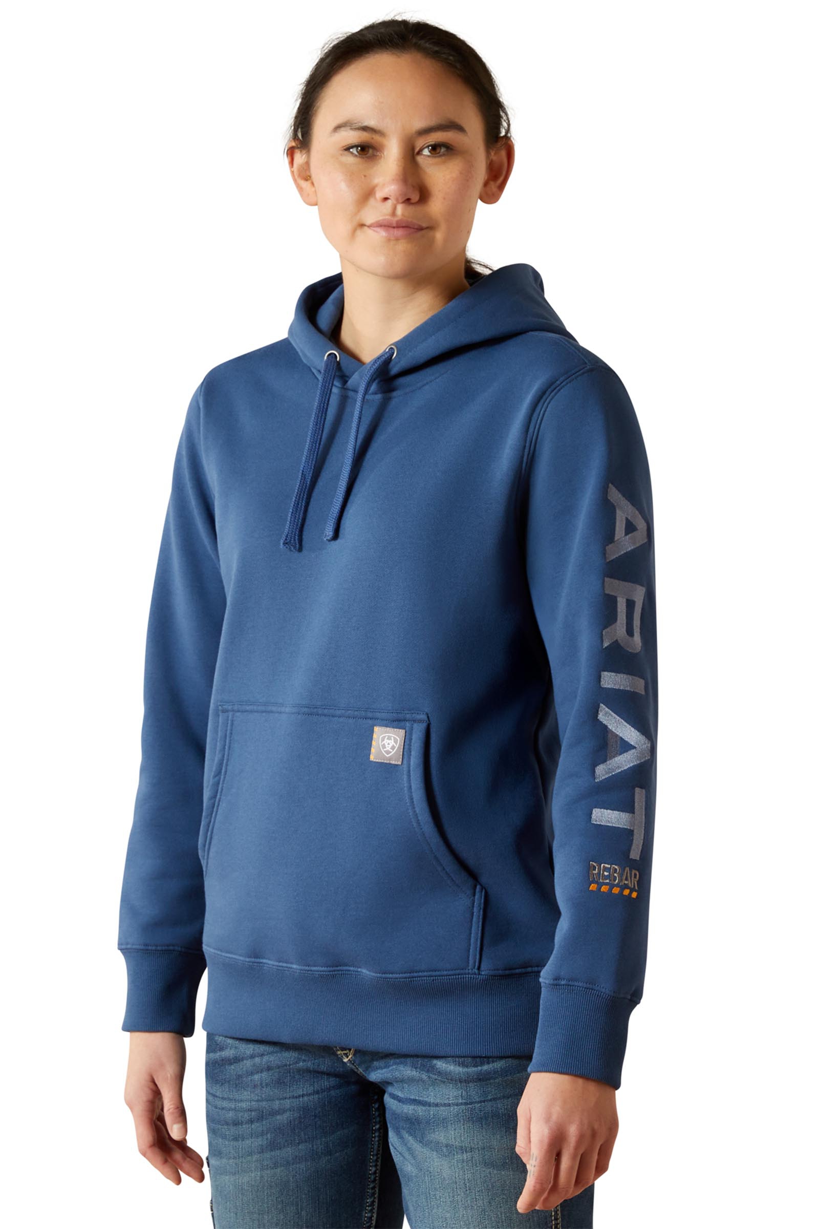 Ariat Rebar Dam hoodie med tryck
