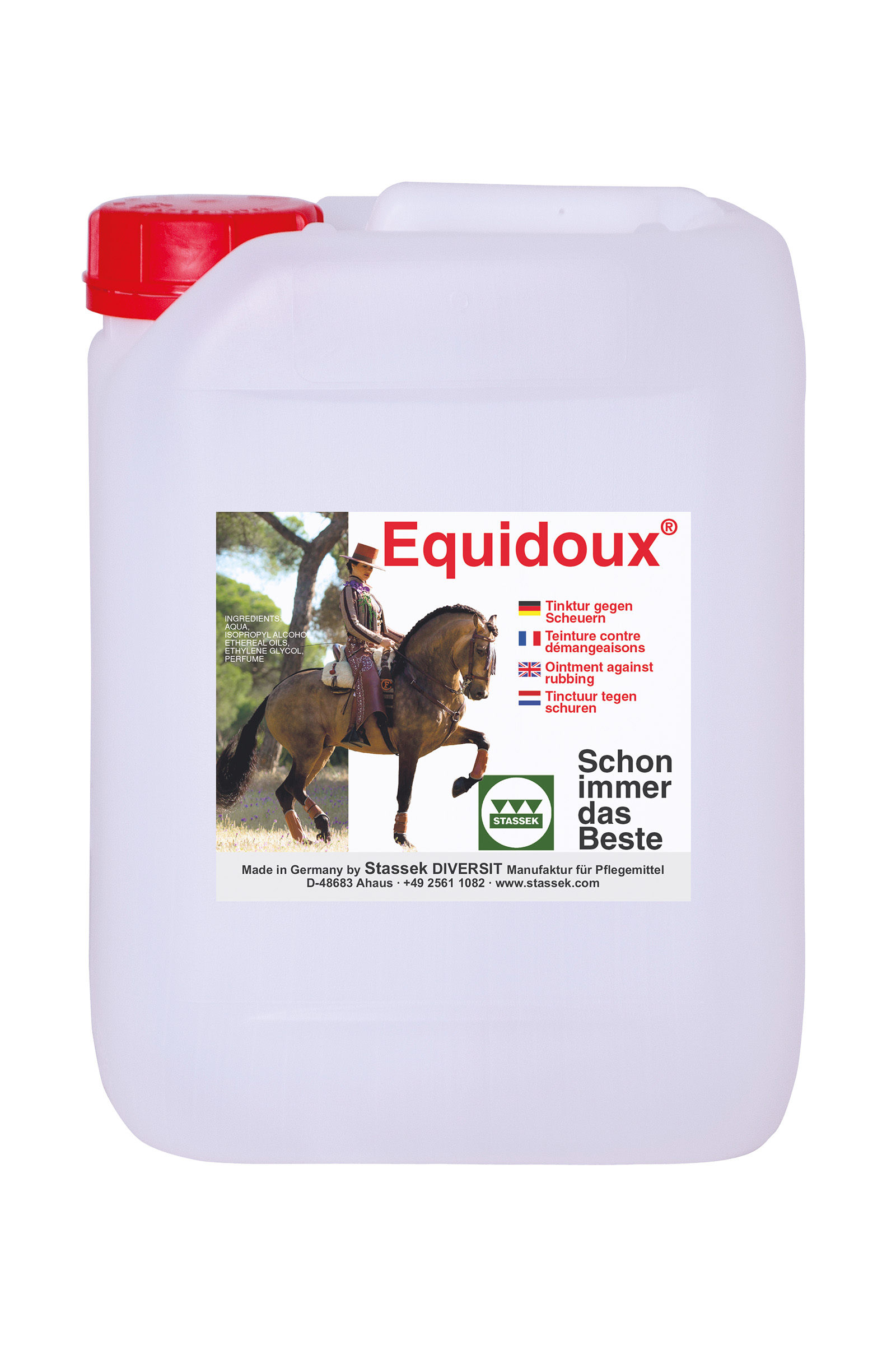 Stassek Equidoux Flytande, 5 liter