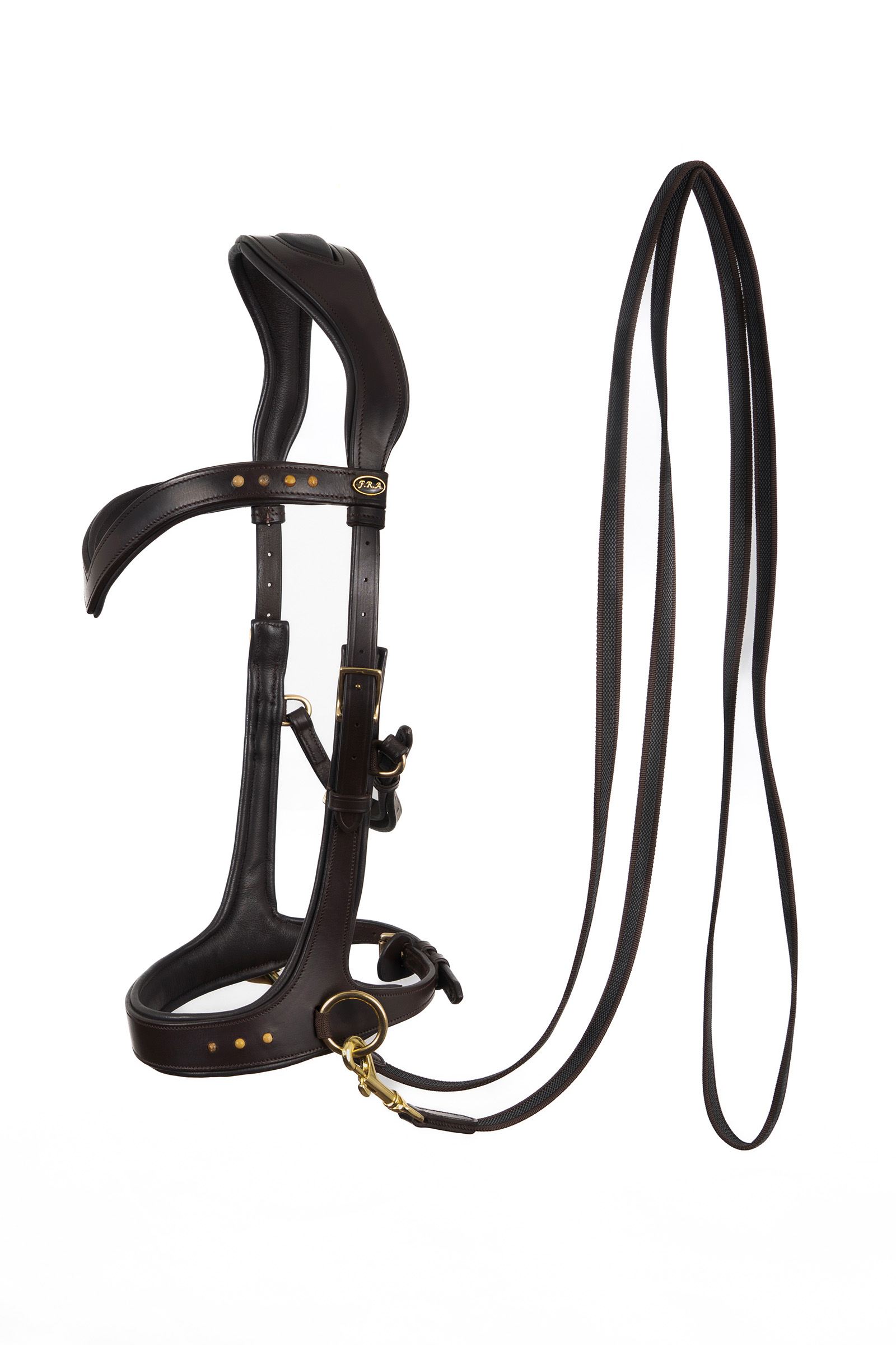 F.R.A. Freedom Riding Articles Glory Sidepull med tyglar (System 3), brun