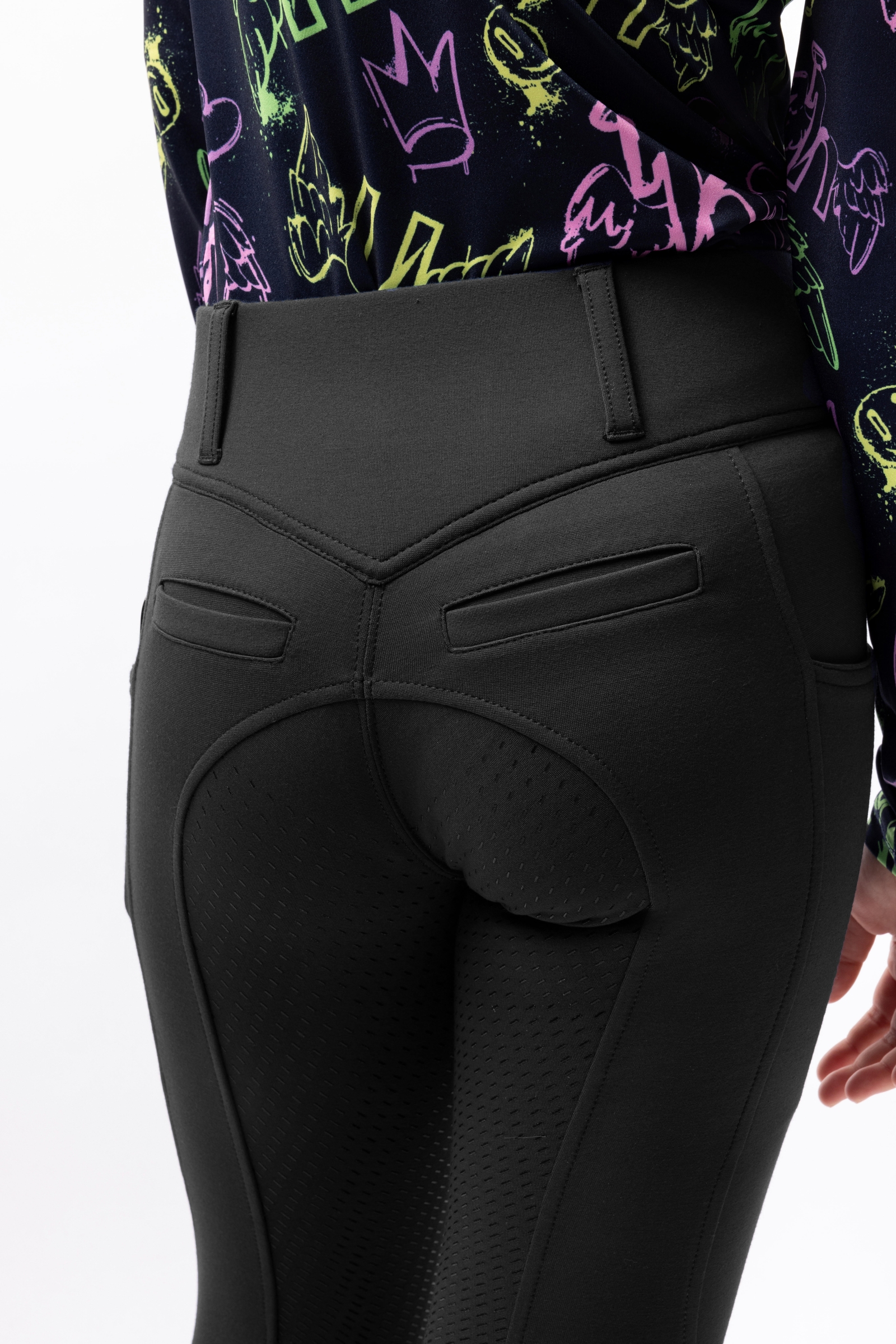 Horze Mira Barn helskodda ridbyxor