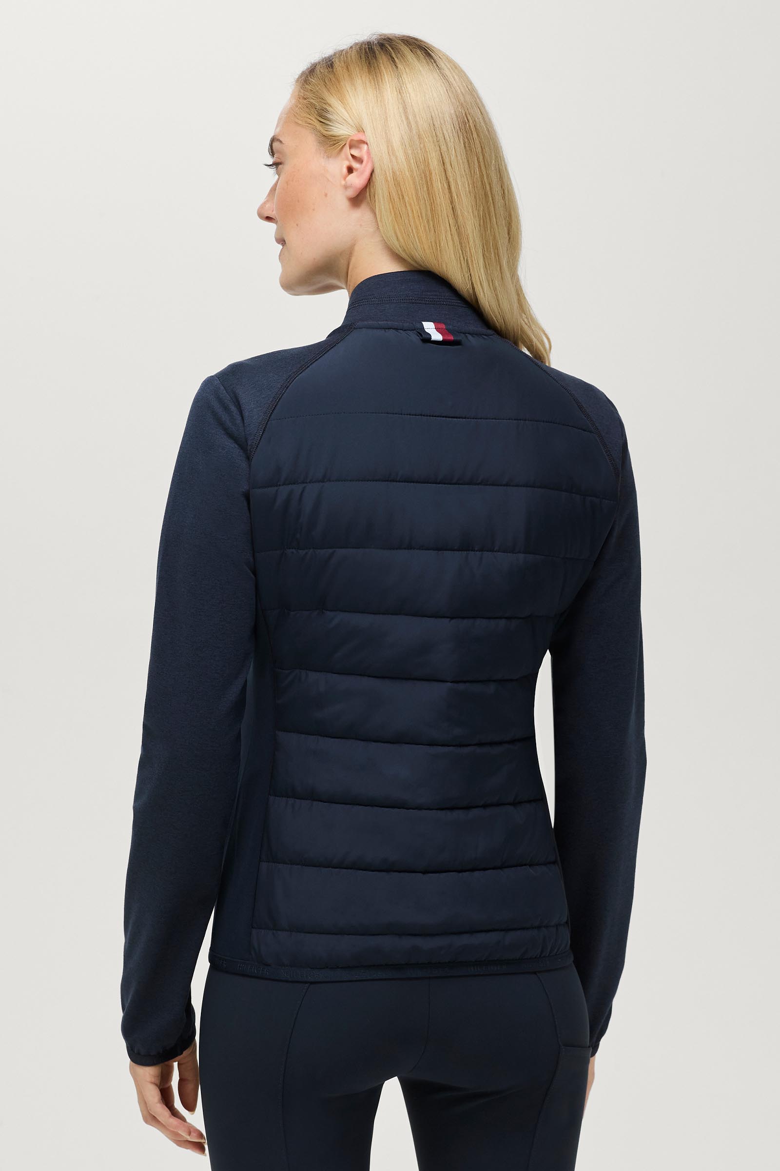 Tommy Hilfiger Equestrian Napa hybridjacka f&ouml;r dam