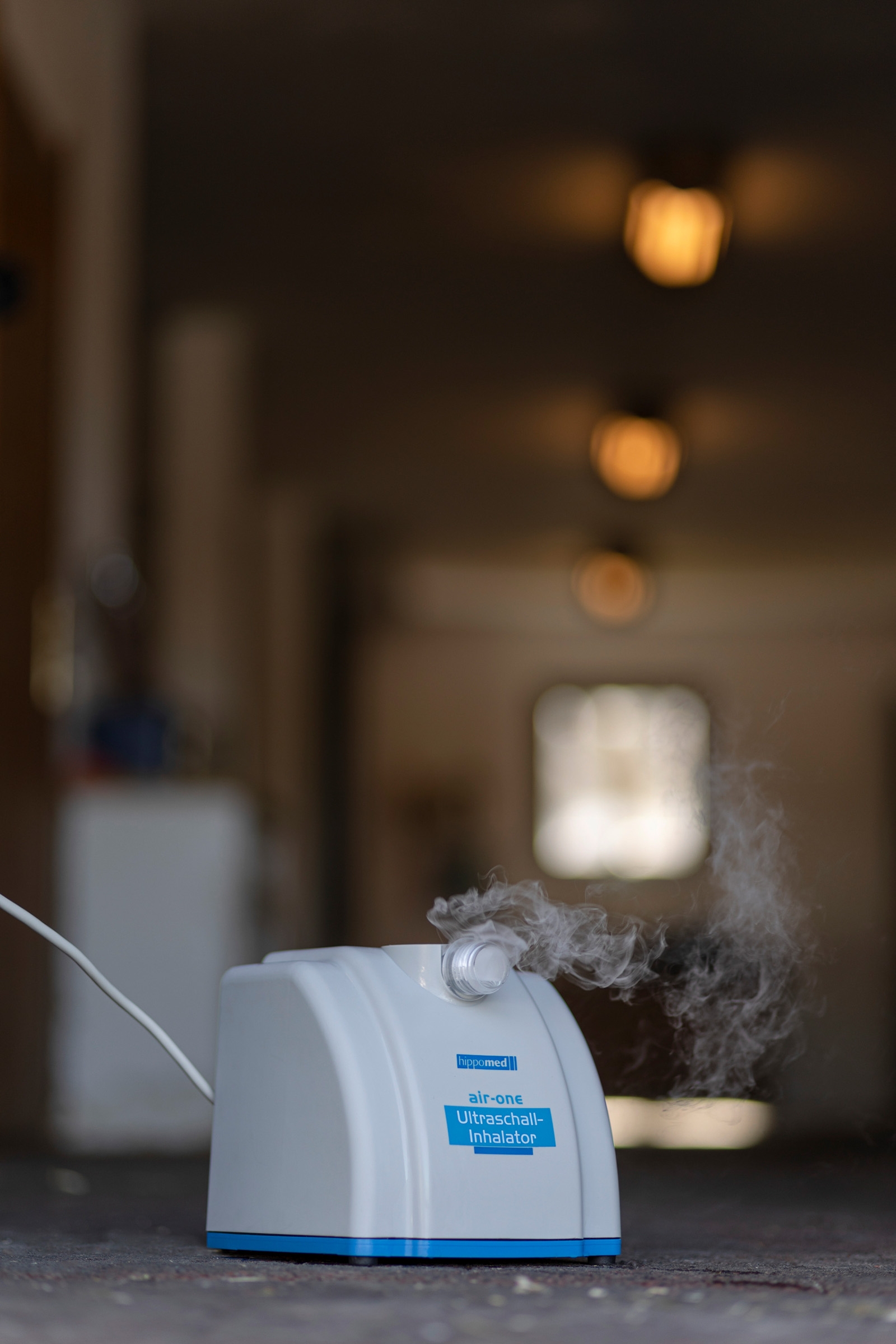 Hippomed AirOne ultraljudsinhalator med mask, varmblod