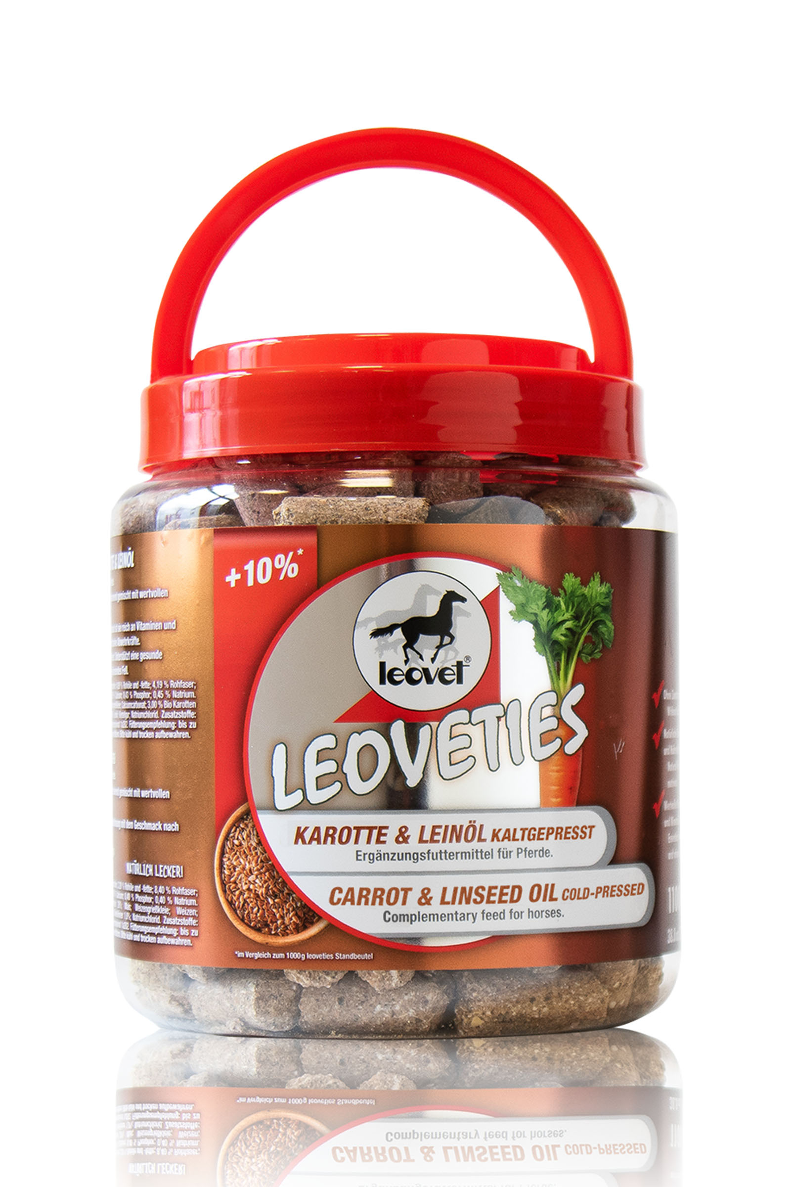 Leovet Leoveties morot & linfr&ouml; kallpressat, 1,1 kg