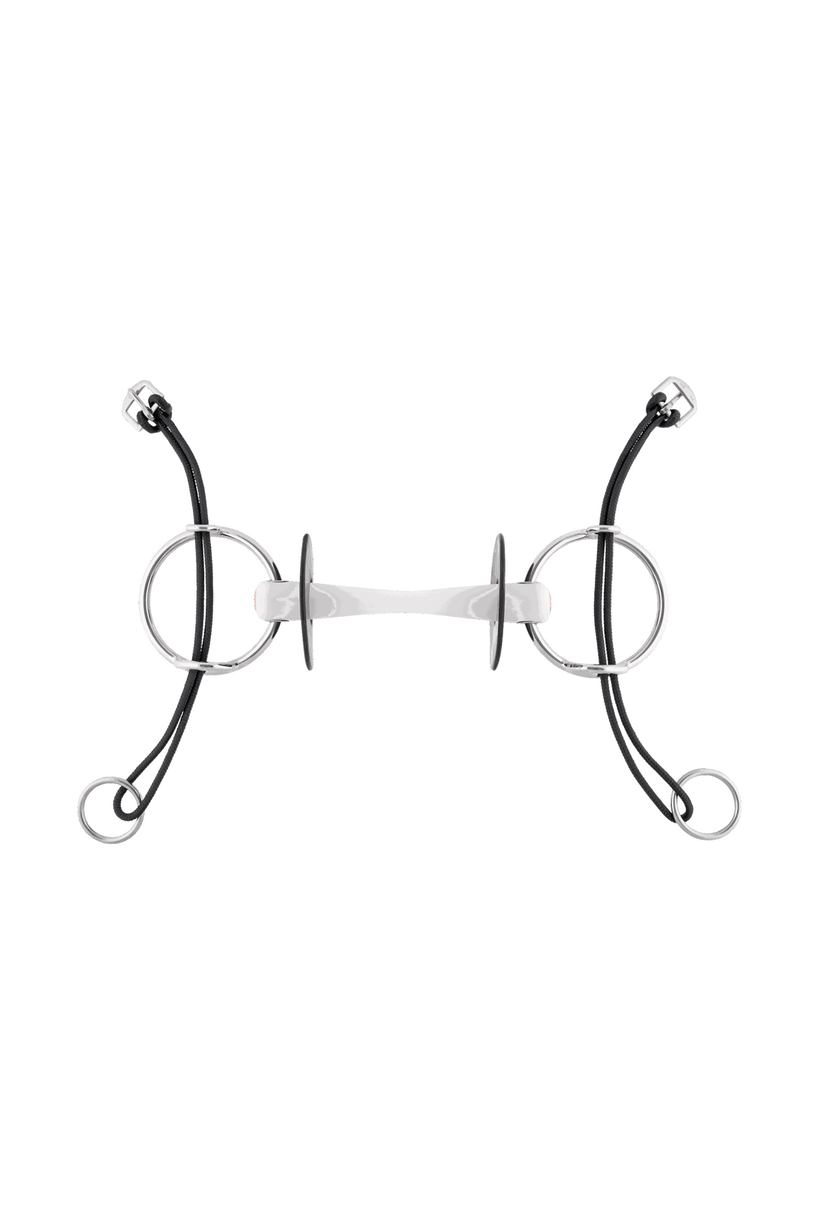 Sprenger Nathe gagbett 20 mm med flexibel, rak mundel (70 mm ringar)