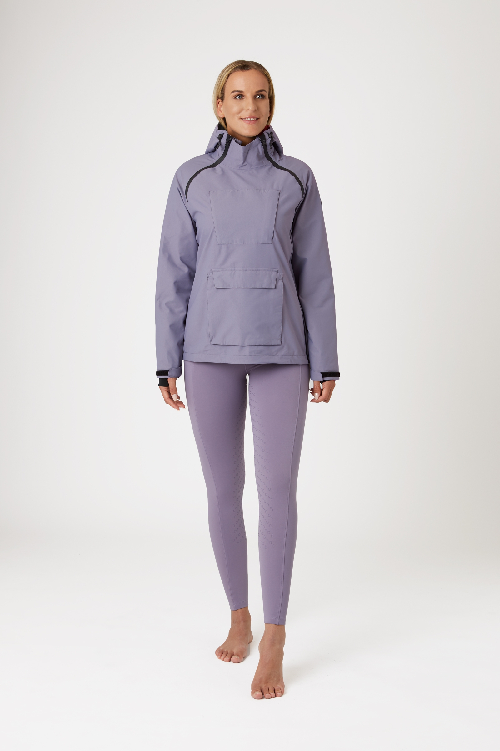 Horze Ayla regnjacka/ ridjacka för dam med dragkedjor