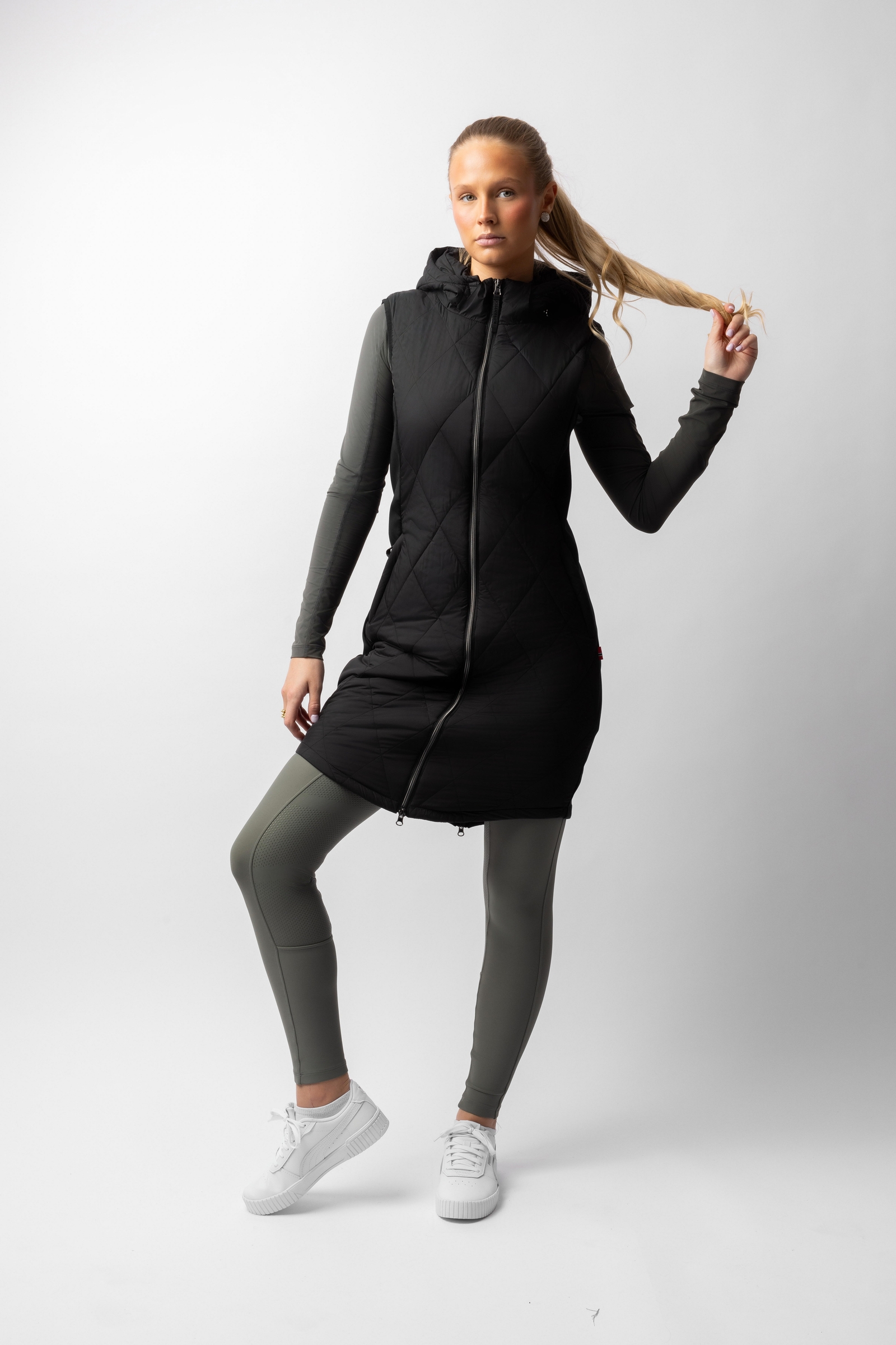 B Vertigo Agnetha l&aring;ng vadderad v&auml;st f&ouml;r dam  