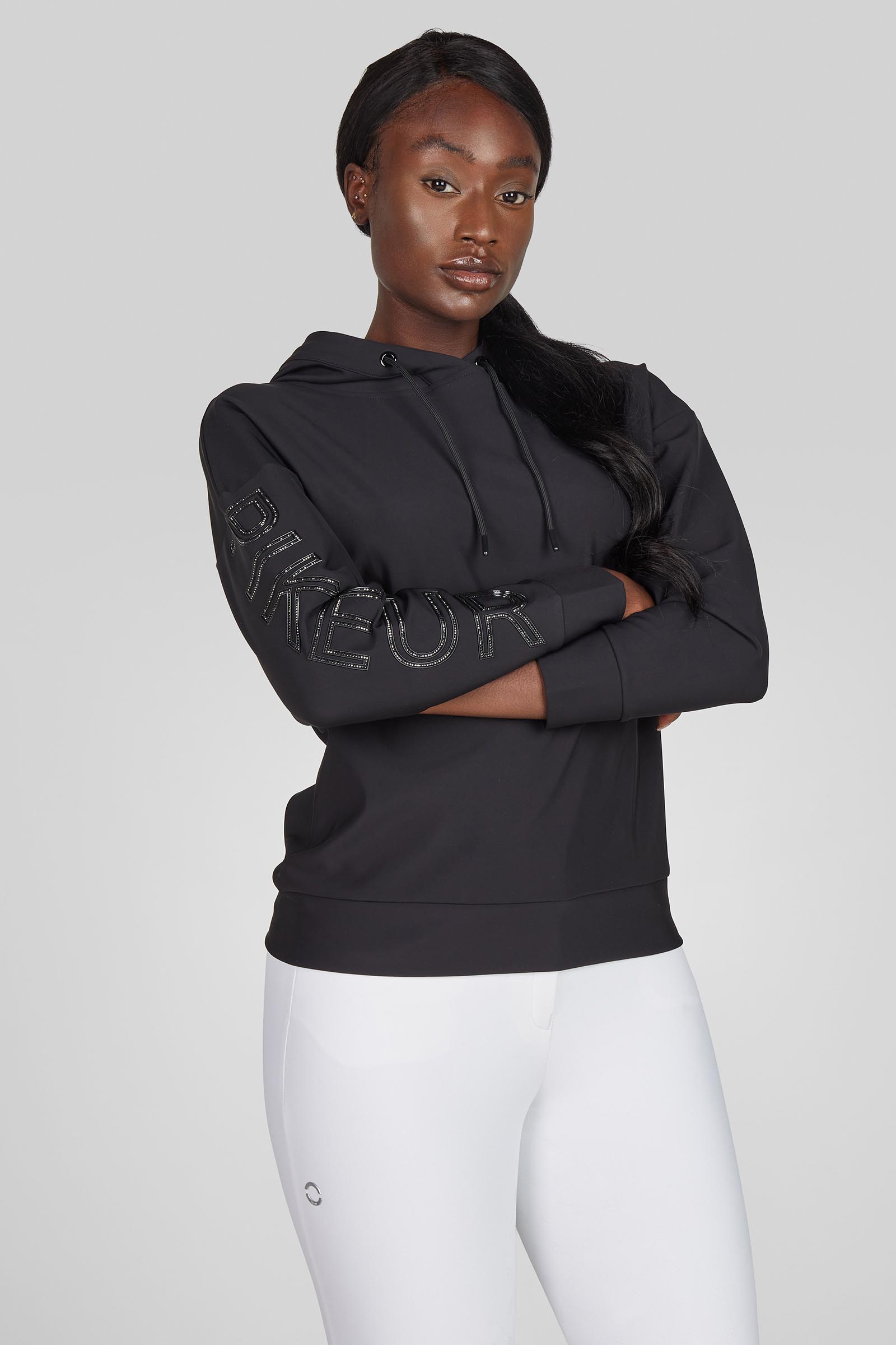 Black Pikeur dam hoodie
