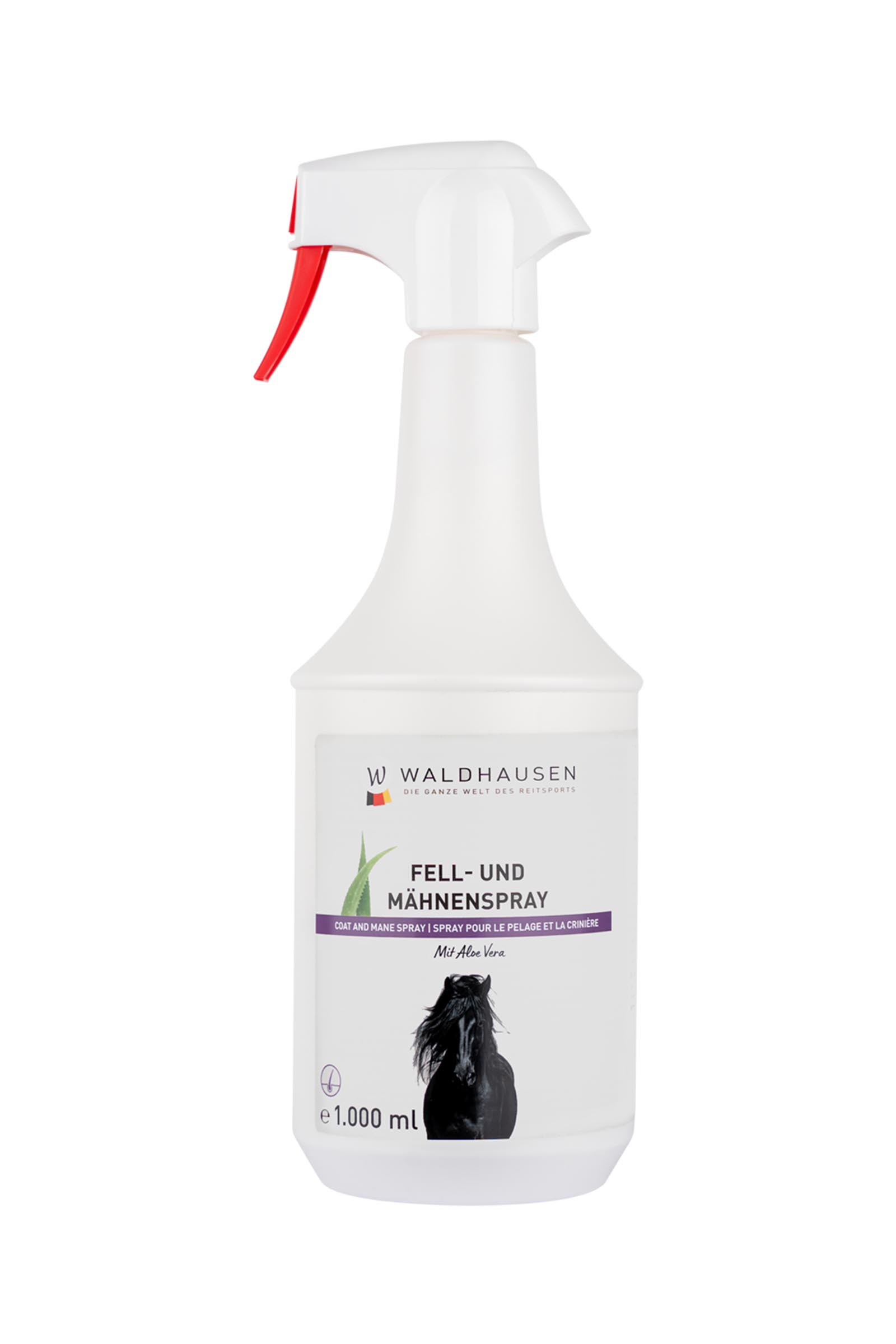Waldhausen H&aring;r- och svansv&aring;rdspray med aloe vera, 1 l