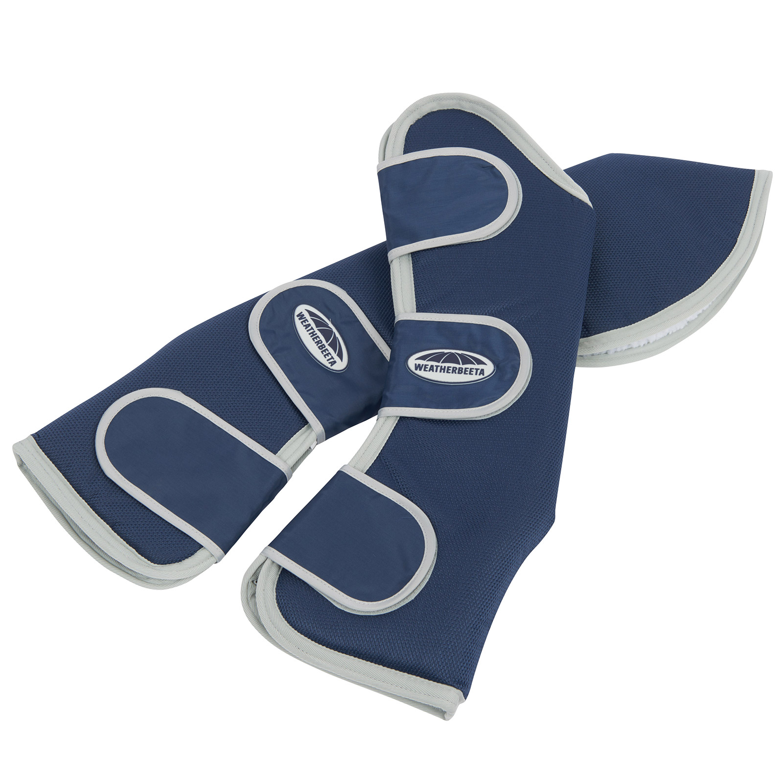 Dark Blue/Silver WeatherBeeta Wide Tab Long transportskydd