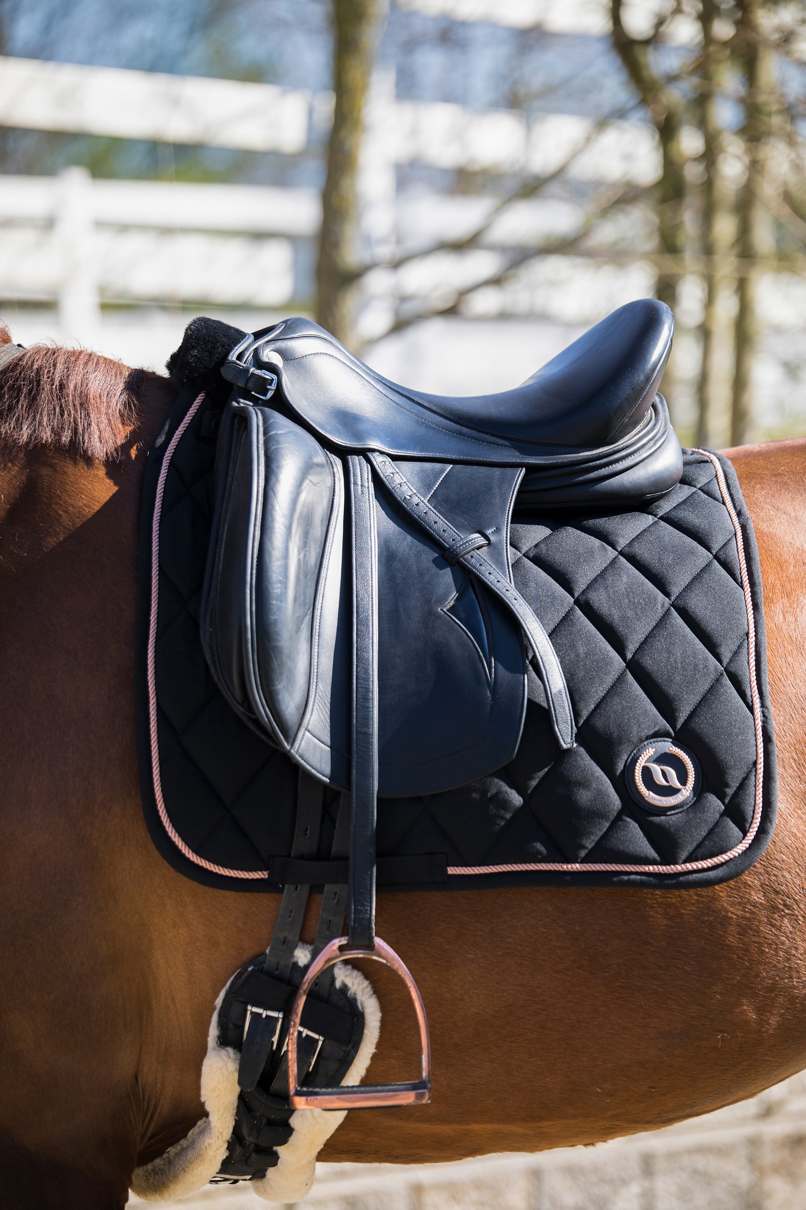 Back on Track Haze Collection Saddle Pad Dressage