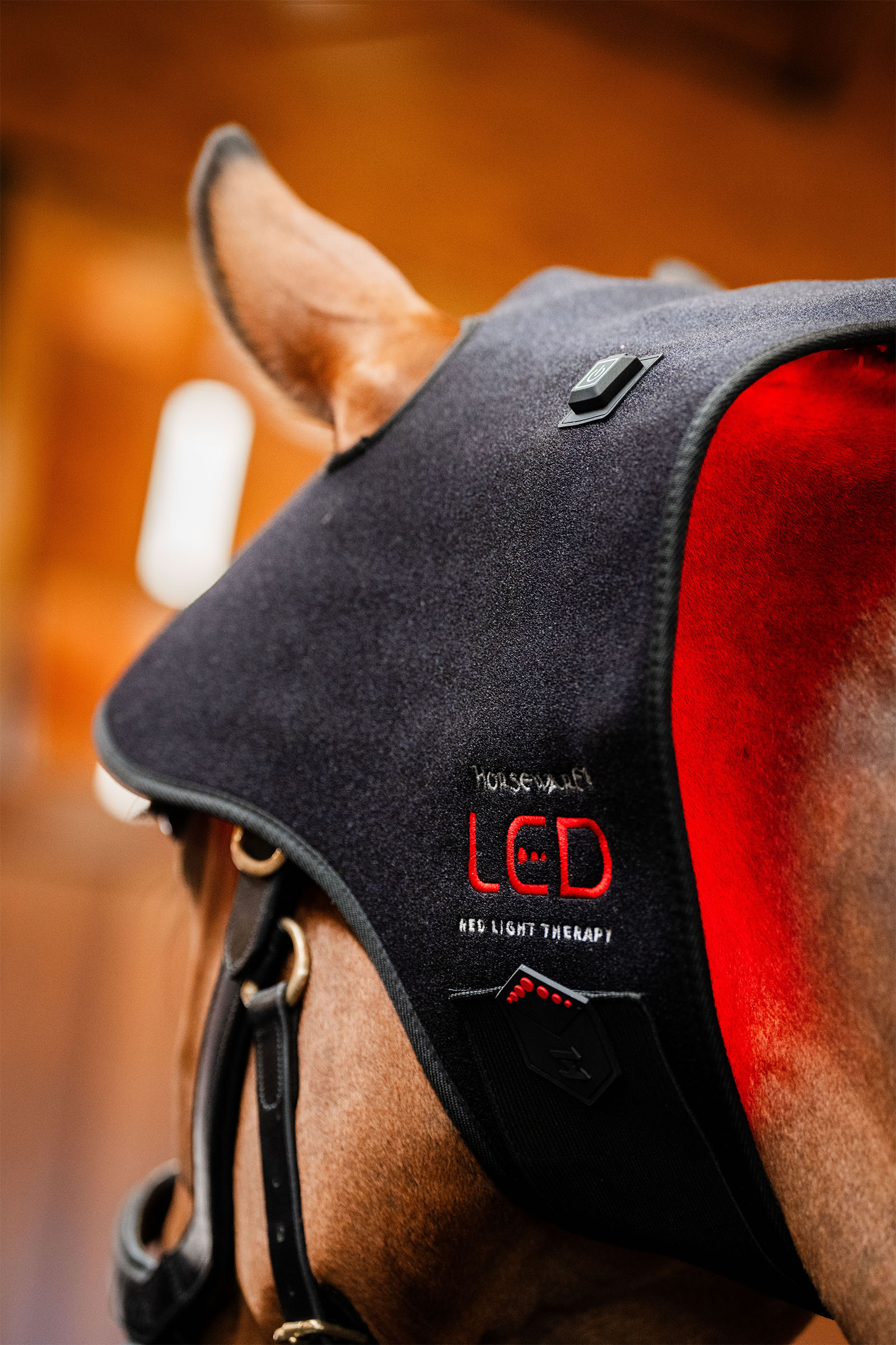 Horseware LED-rött ljusterapi nackmössa