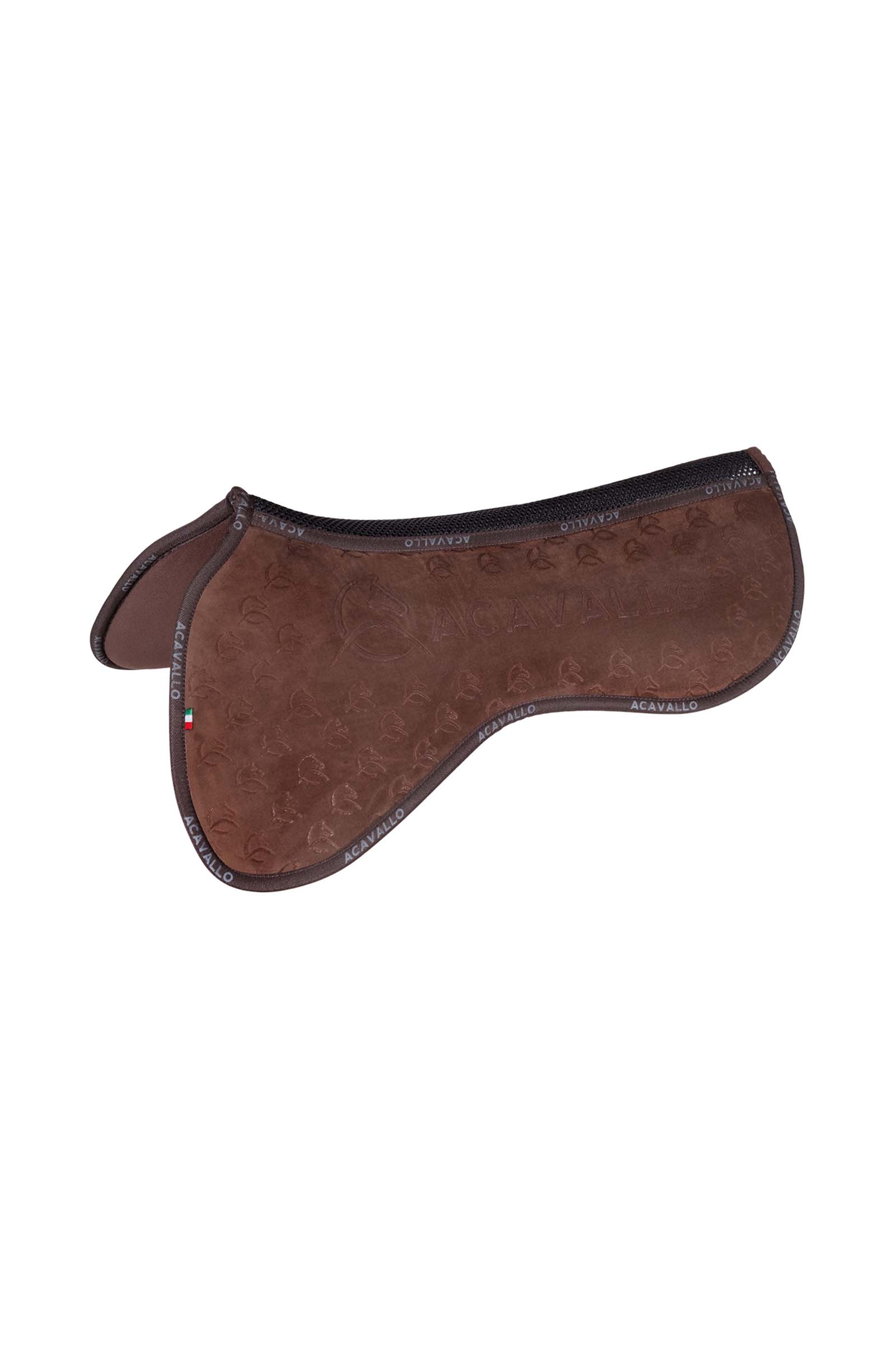Brown Acavallo Spine Free Close Contact pad med minnesskum och silikongrepp