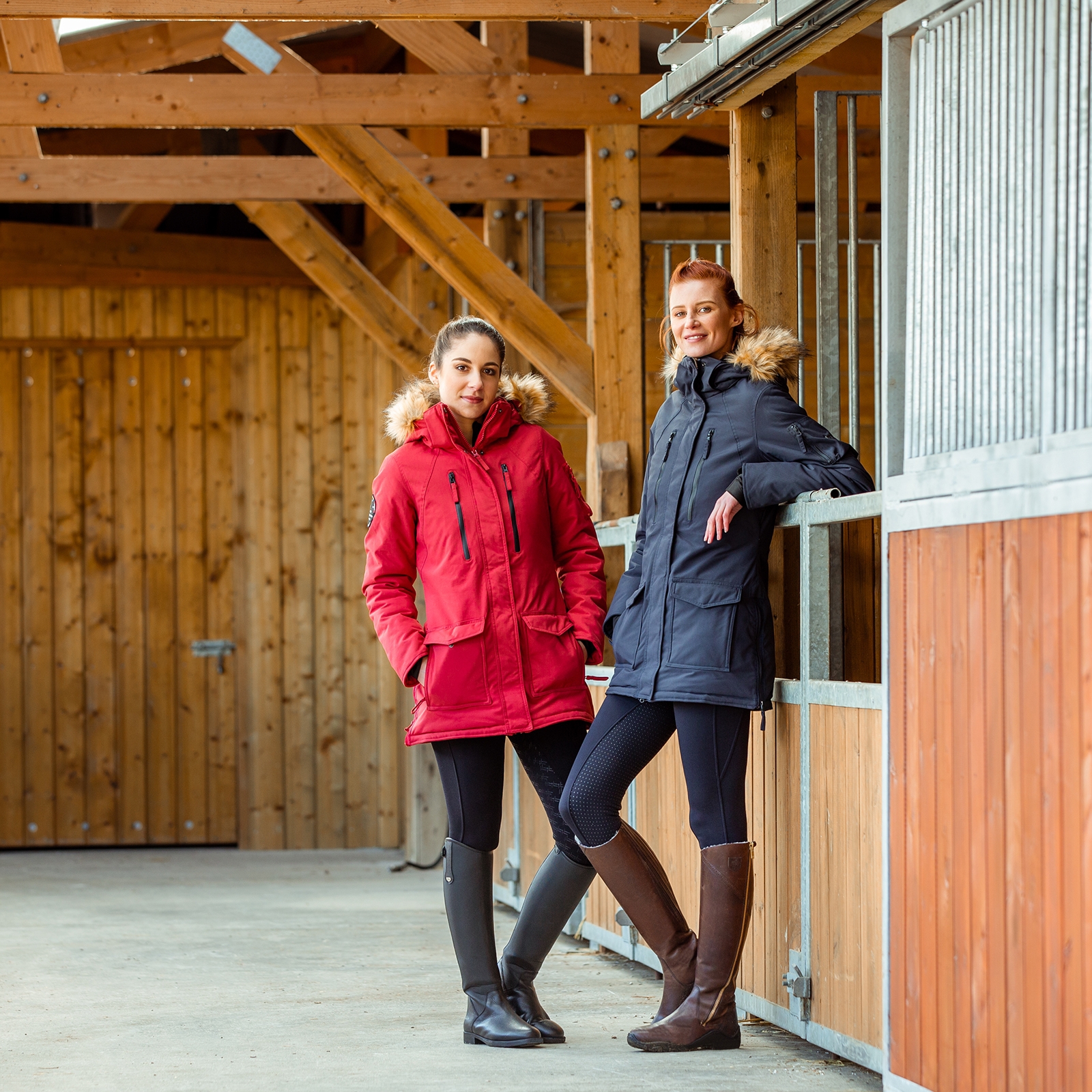 Horze Brooke lång damparkas