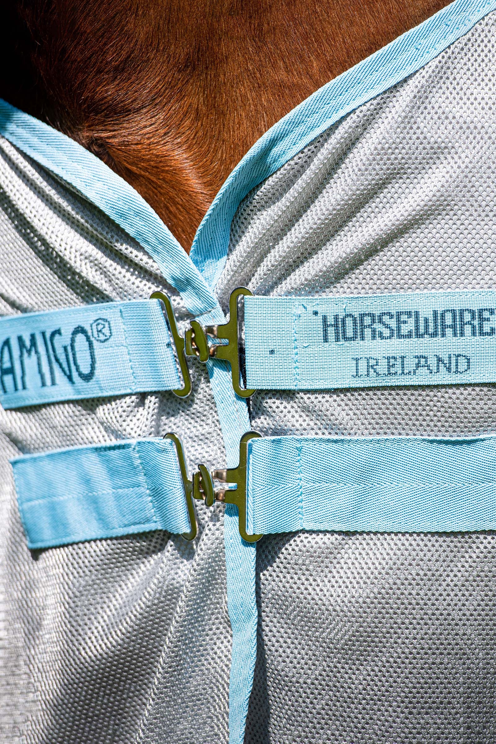 Horseware Amigo AmEco Bug Buster flugtäcke med avtagbar halsdel