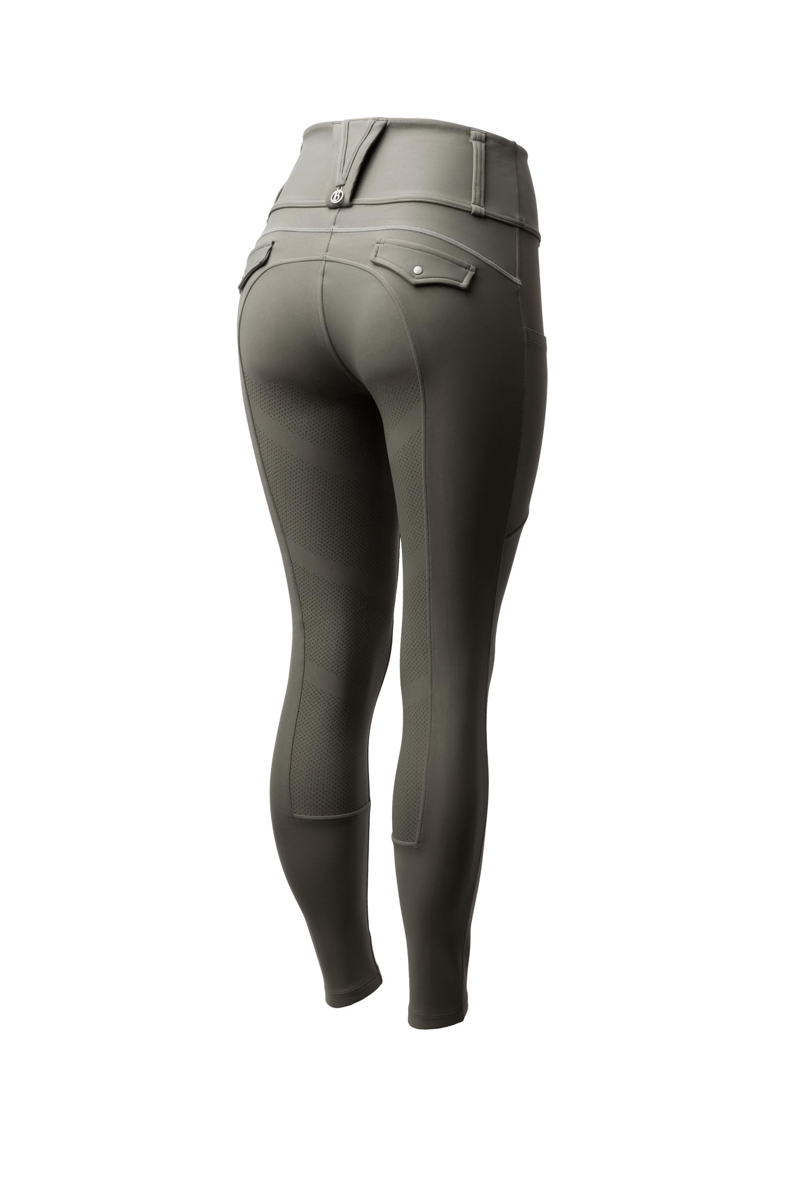 Green B Vertigo Chiara Helskodda ridbyxor med kompression och hybrid-design  