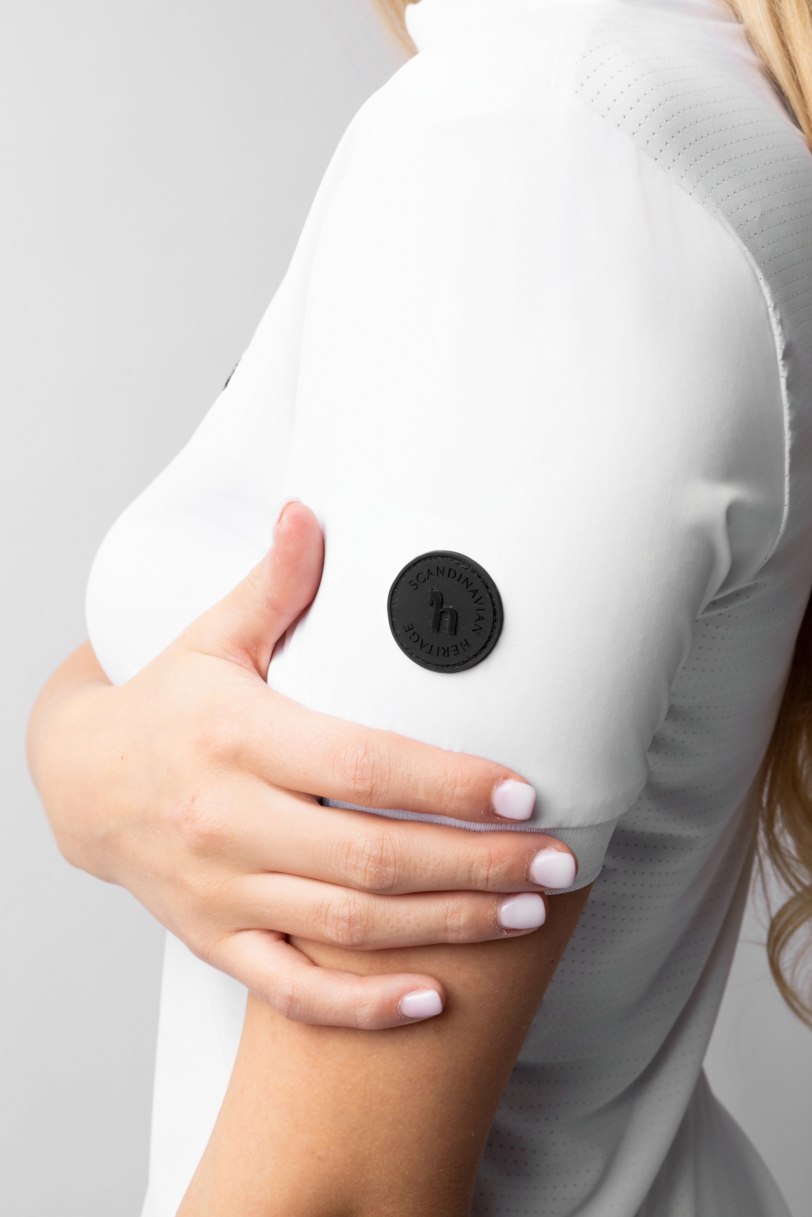 Horze Taylor Glittrande t&auml;vlingsskjorta f&ouml;r kvinnor