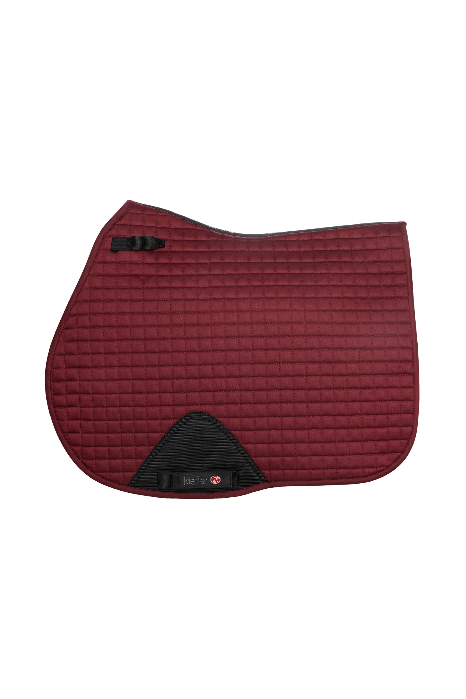 Burgundy Kieffer Cotton Pro Jumping Saddle Pad
