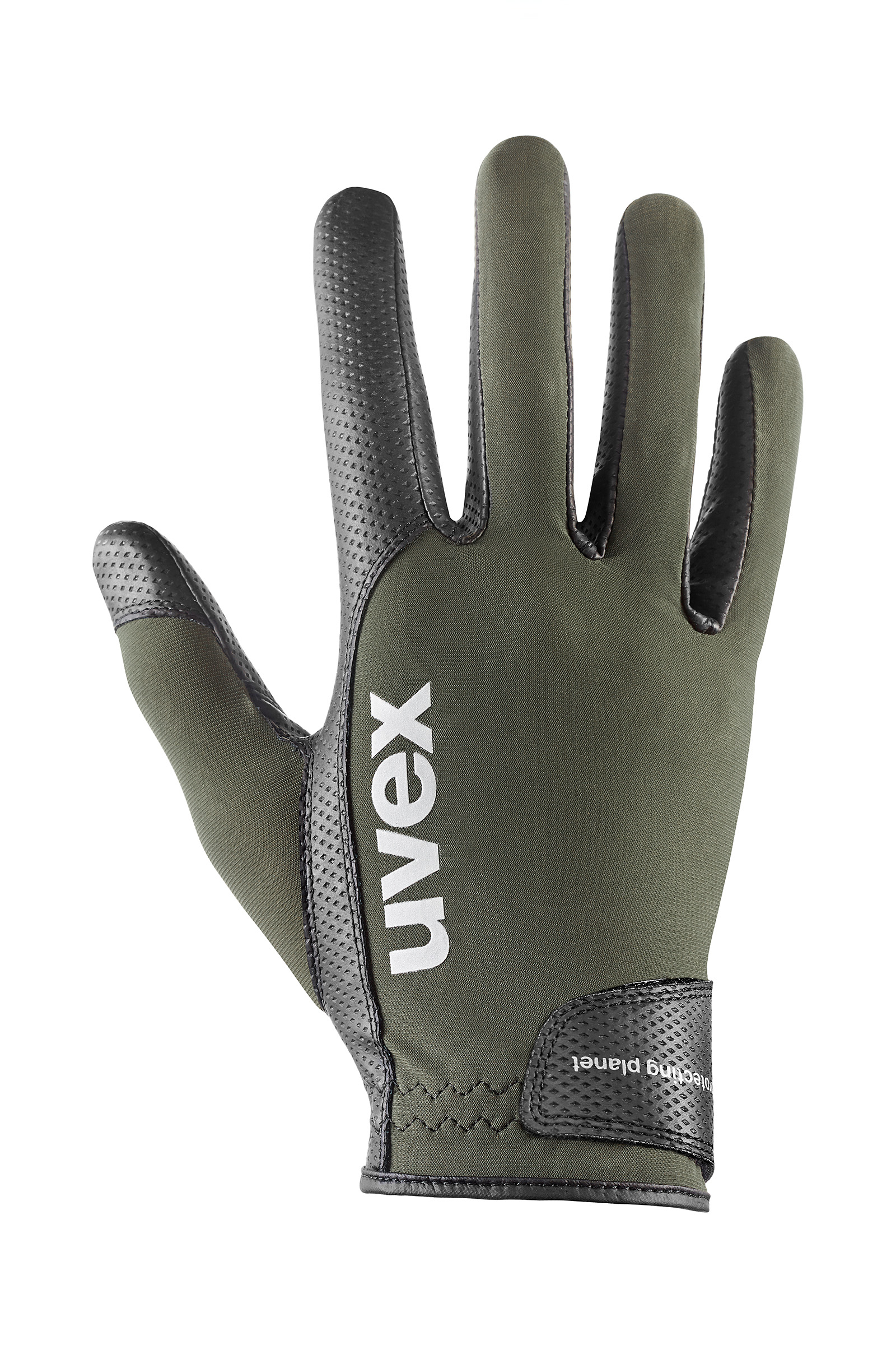 Black/ Olive Uvex Vida Planet ridhandskar