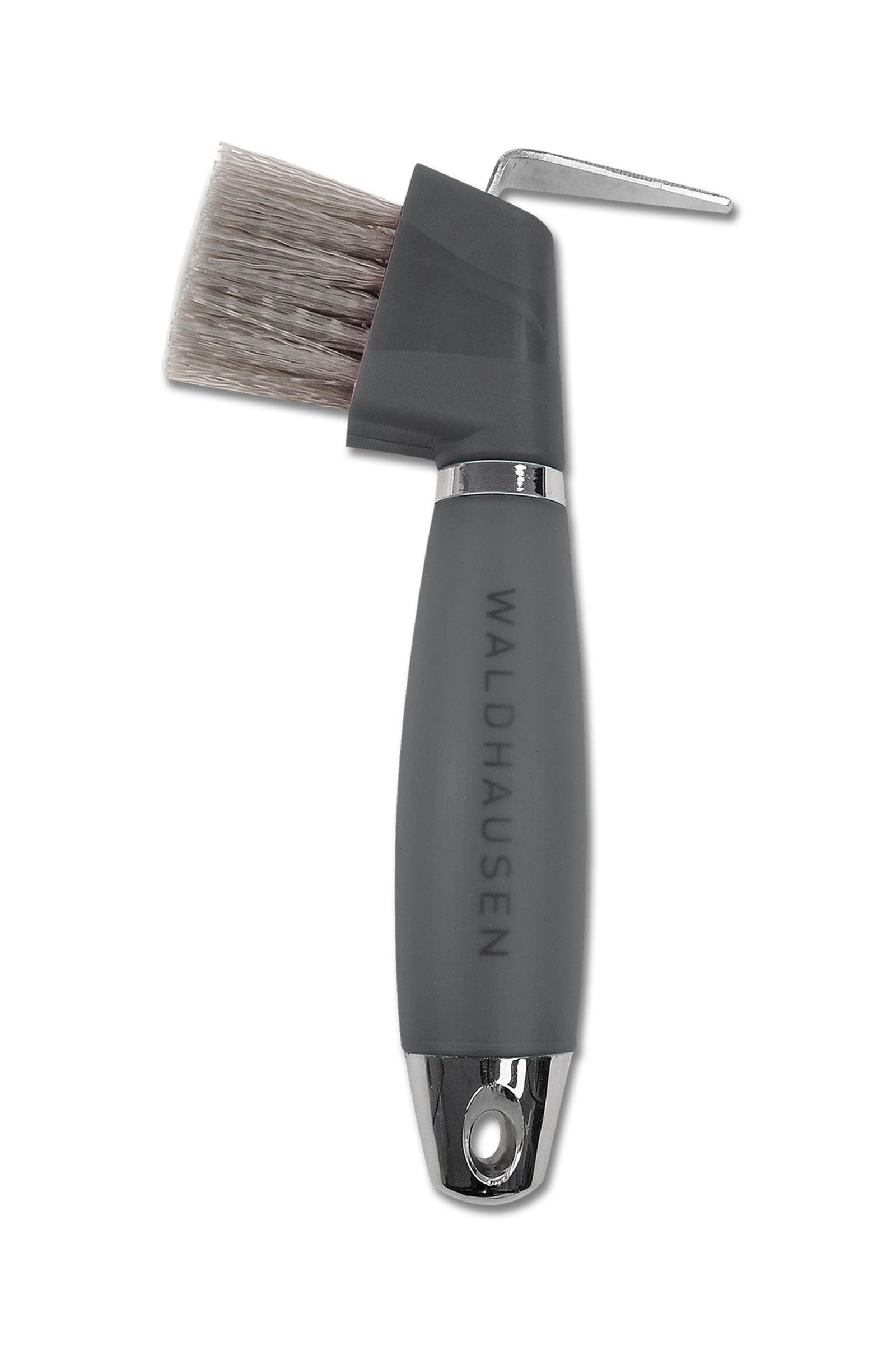 Black Waldhausen hovkrats med borste och gelhandtag