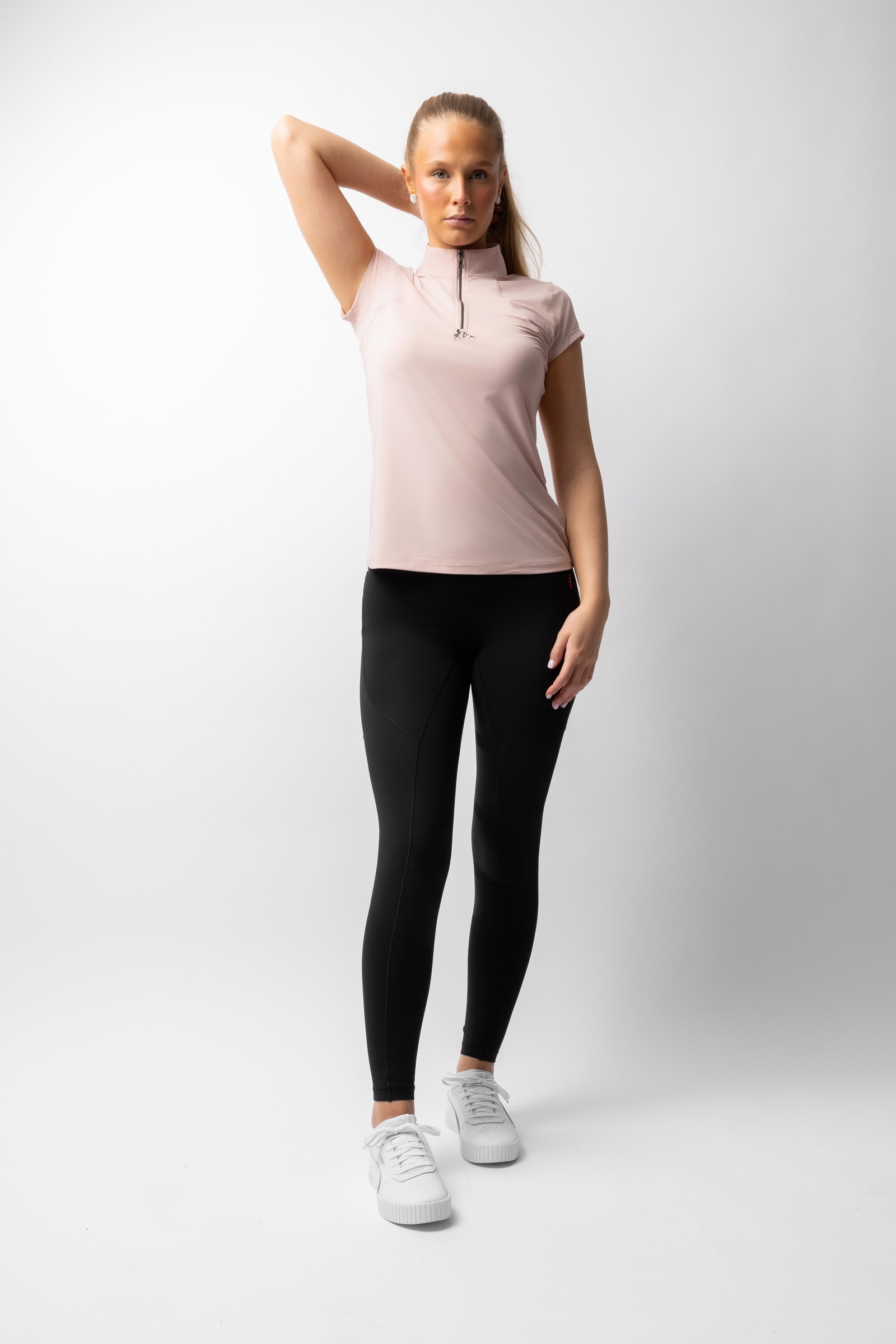 B Vertigo Joelle träningströja med korta ärmar för damer, UPF 40+