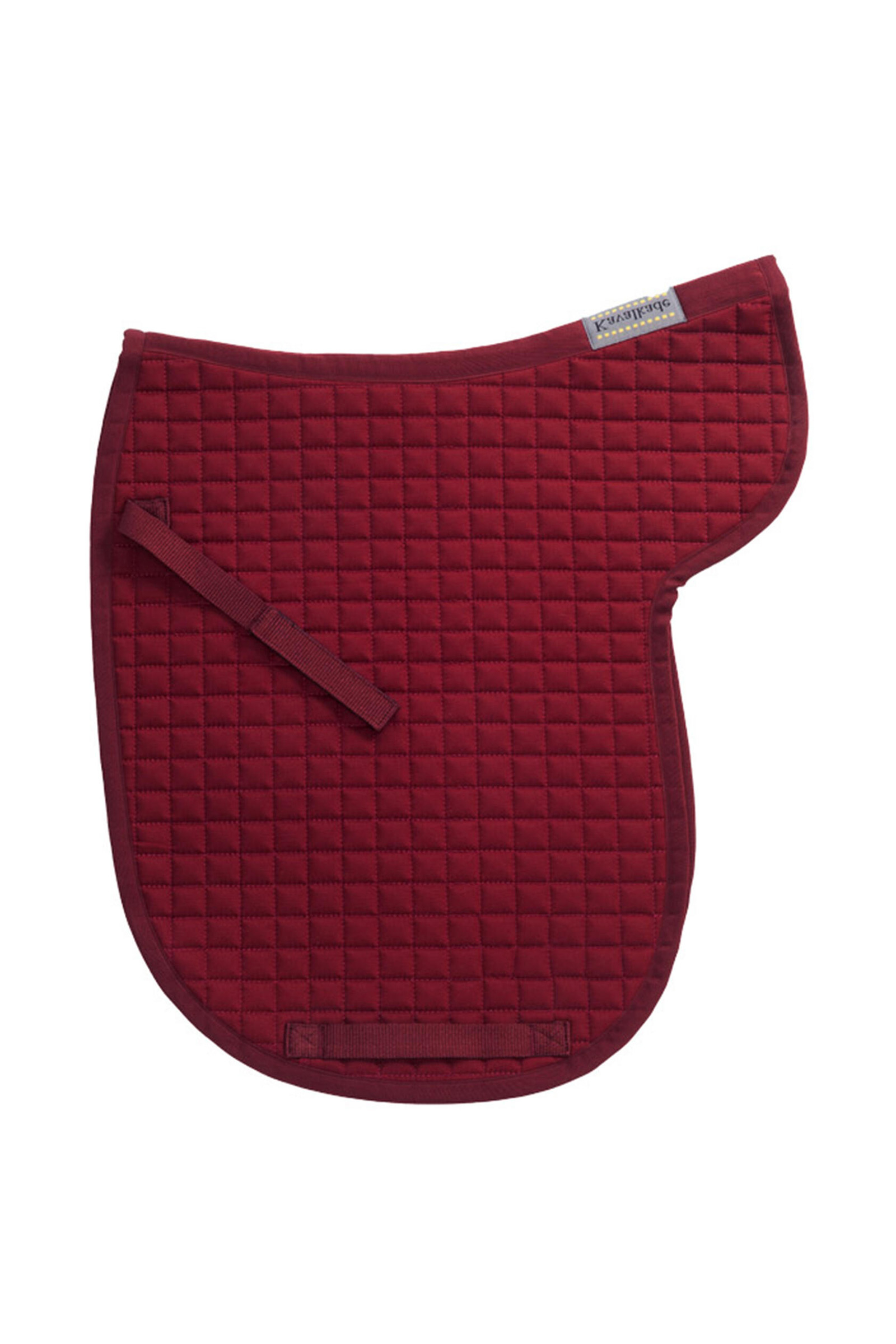 Dark Red Kavalkade Island Saddle Pad