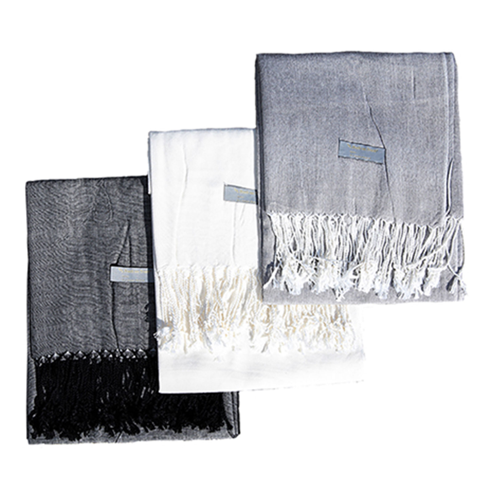 Black Back on Track scarf