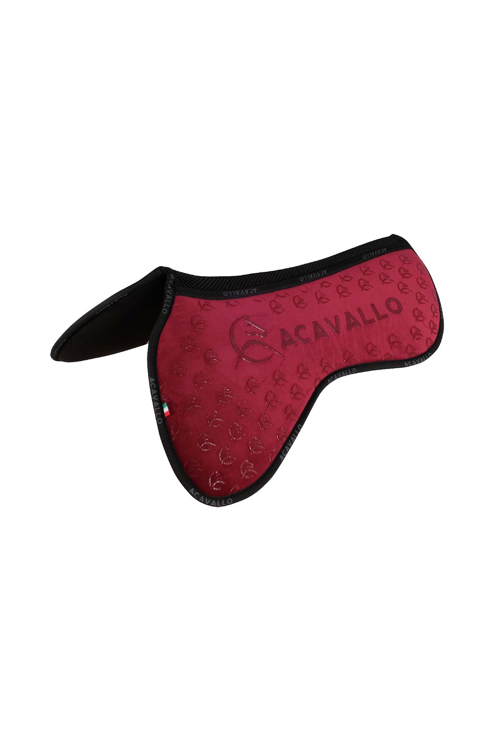 Wine Red Acavallo Spine Free Close Contact pad med minnesskum och silikongrepp
