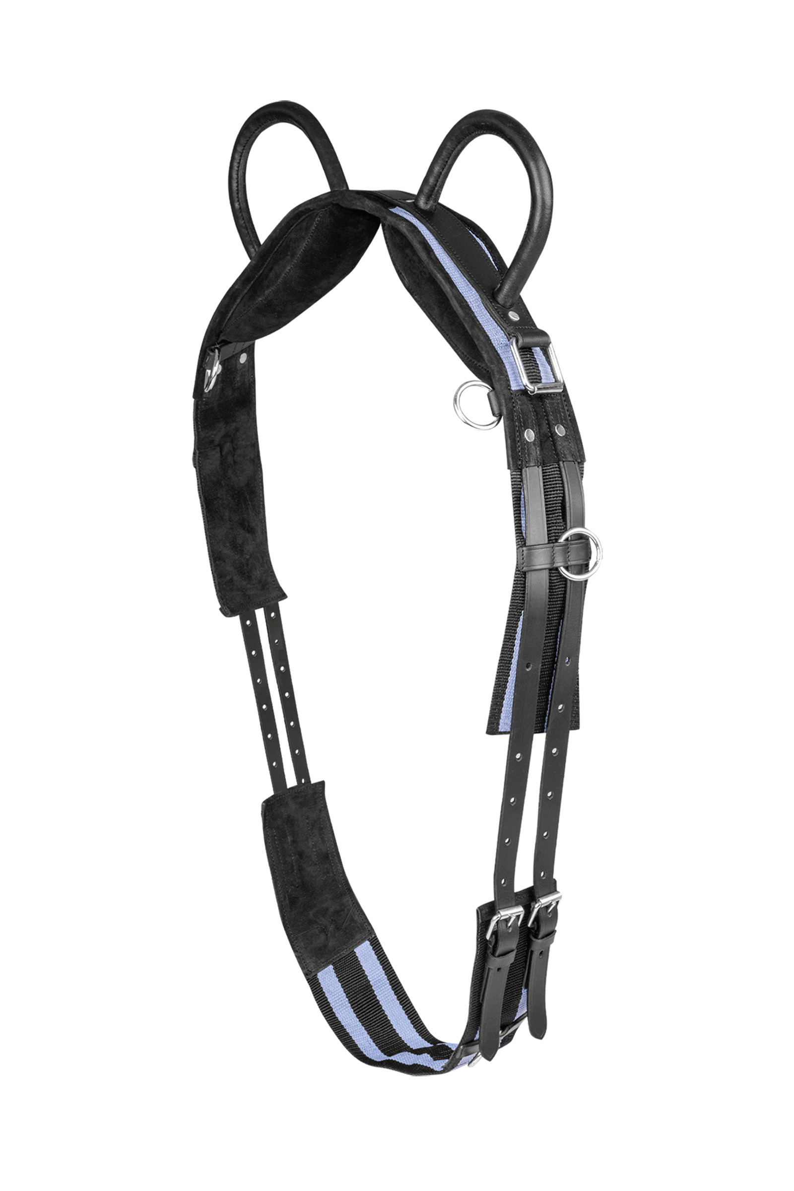 black/grey Waldhausen Longergjord med två handtag