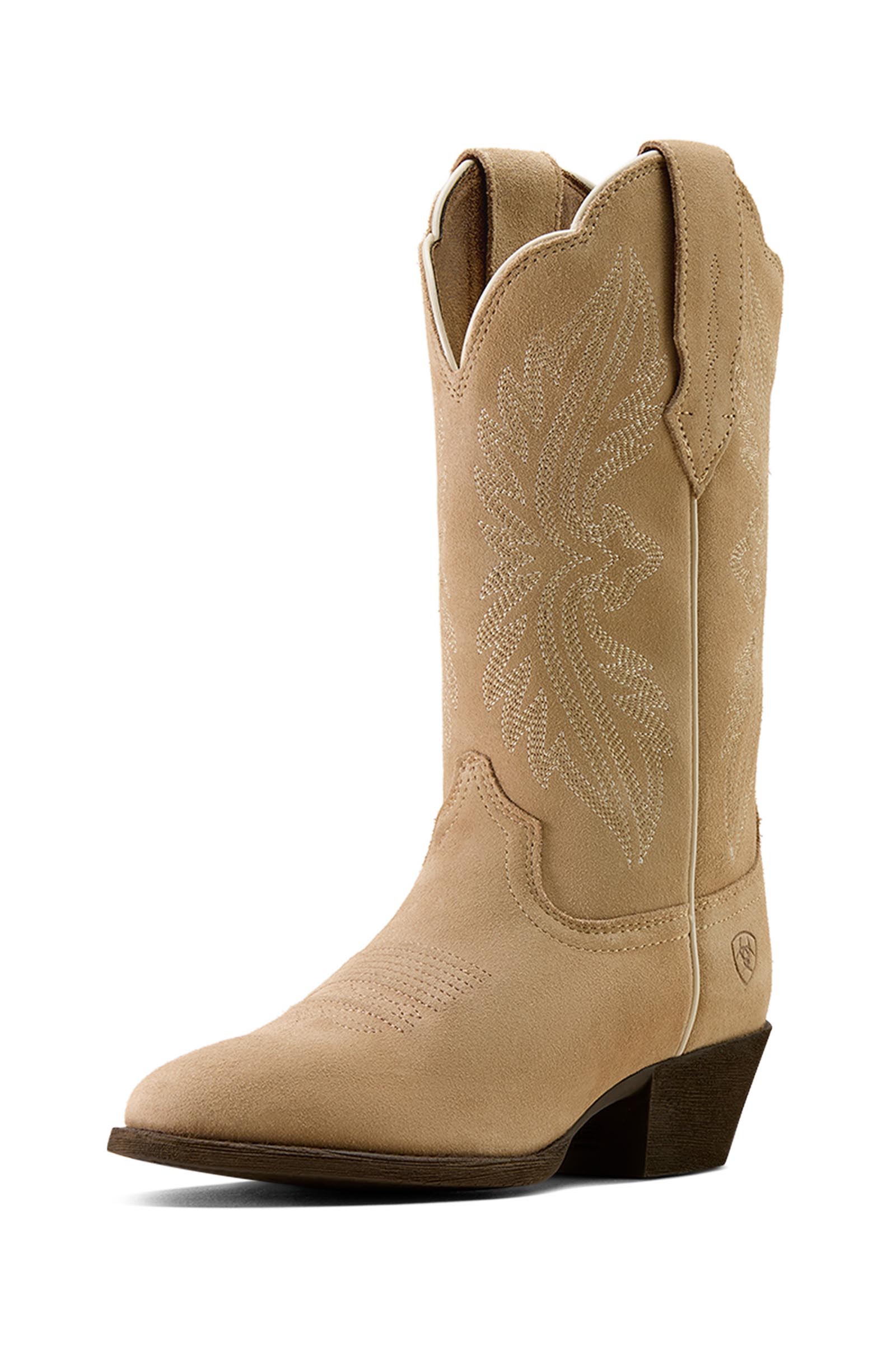 Ariat Dam Heritage western boots med rund t&aring; StretchFit