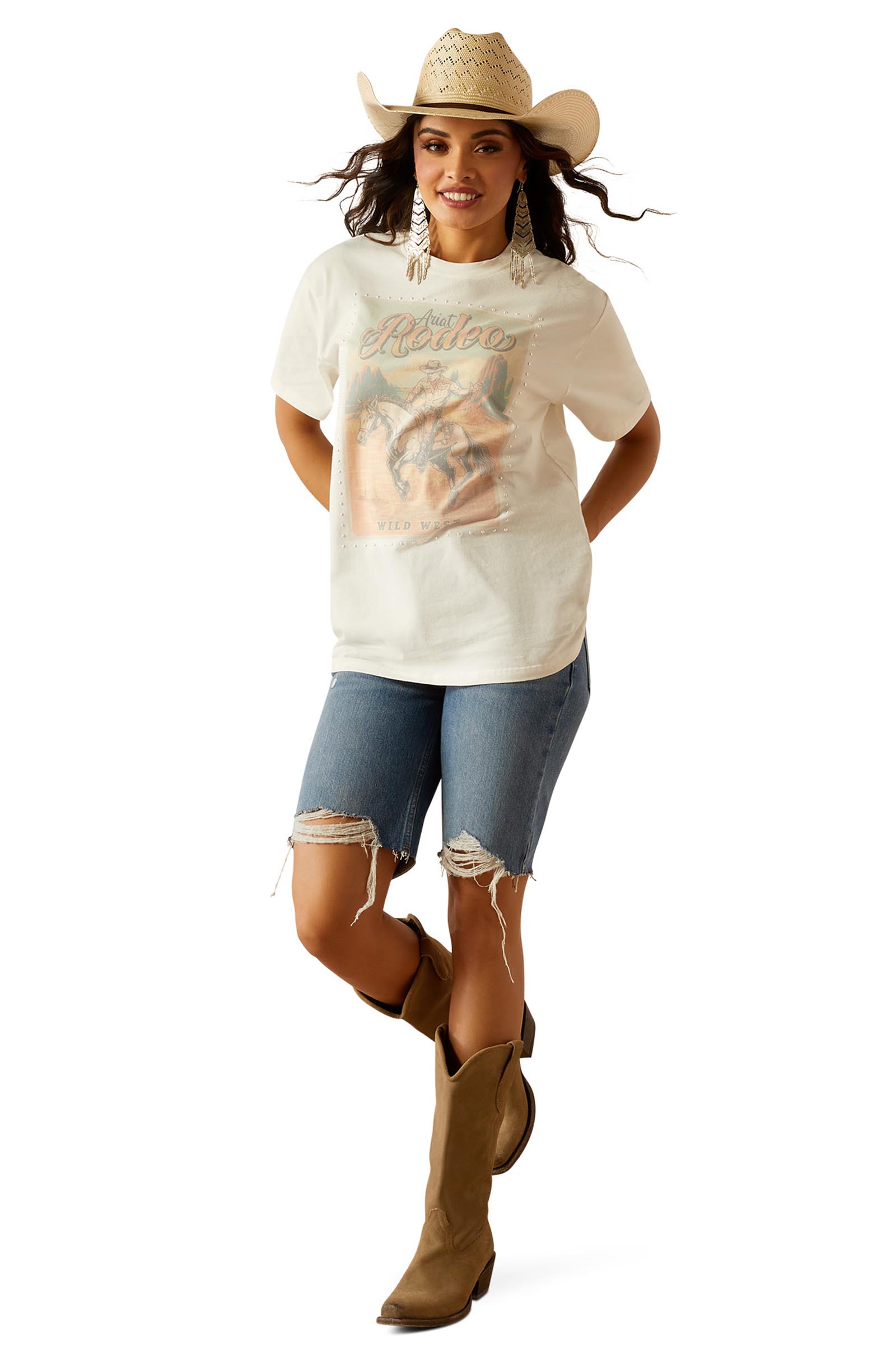 Ariat Rodeo dam T-shirt
