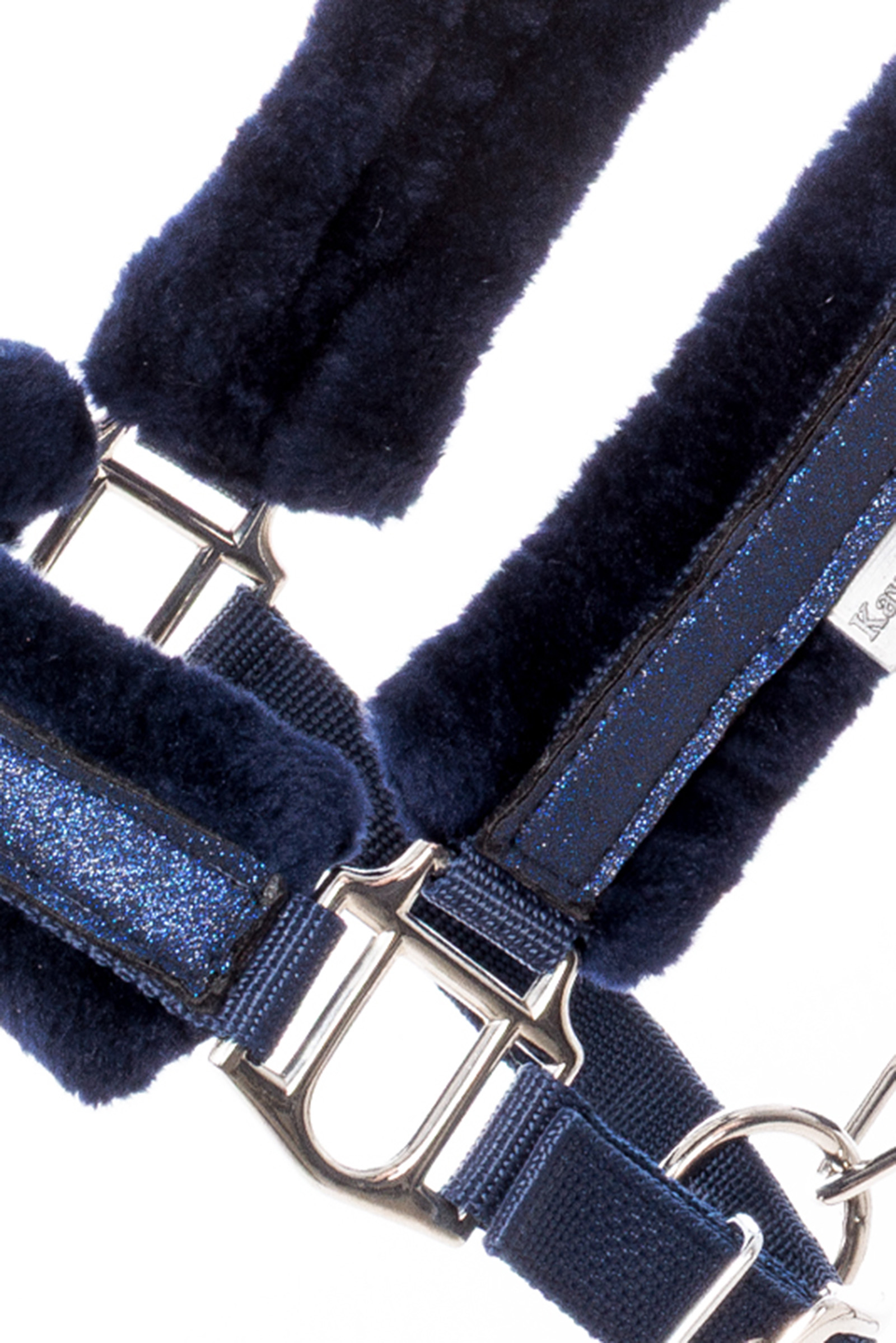 Kavalkade Star Glitter Halter With Faux Fur