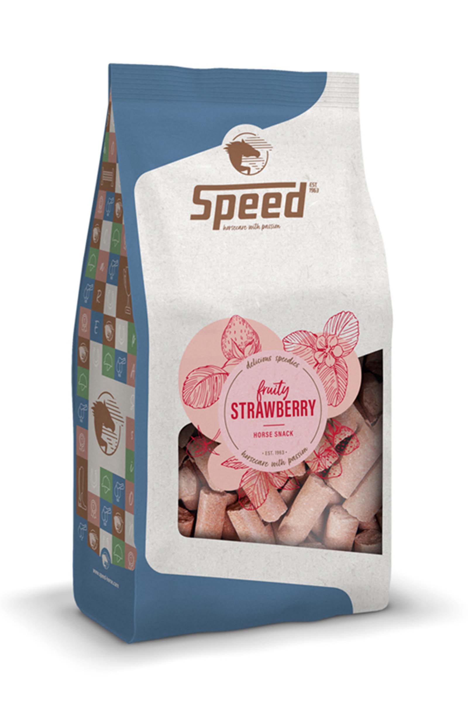 Speed Strawberry Delicious Speedies, hästgodis, 1 kg