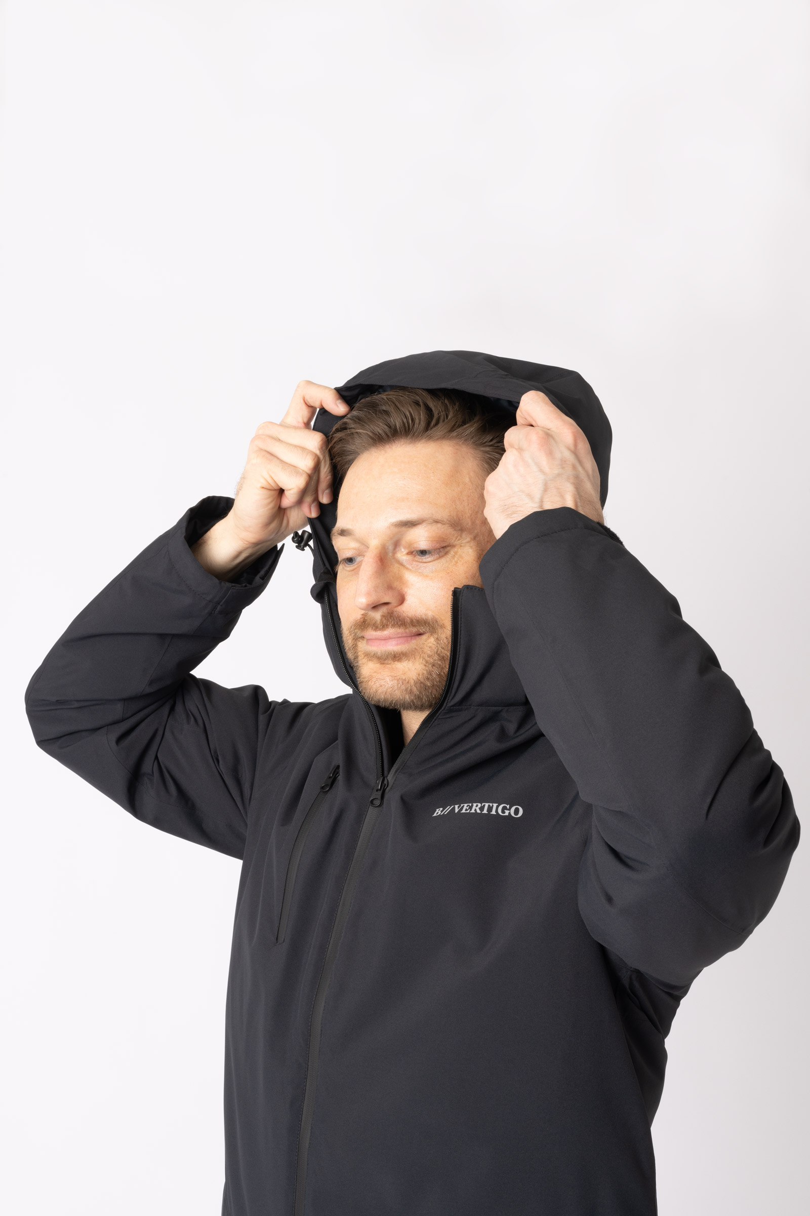 B Vertigo Milo vattentät parkasjacka herr