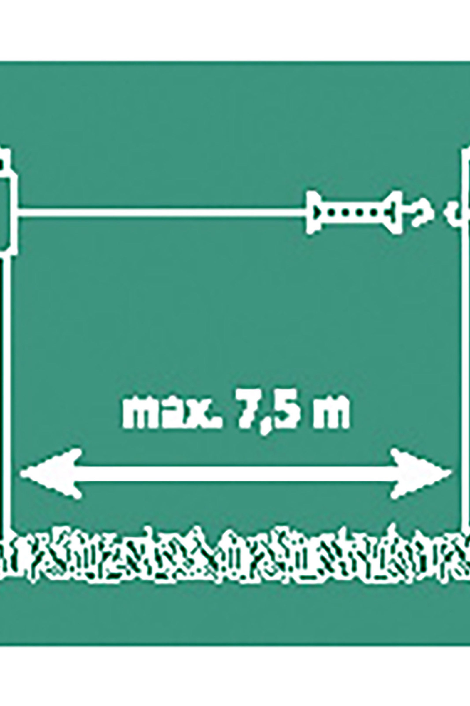 Farm Patrol Flexigate - grindsystem med rep, max 7,5 m