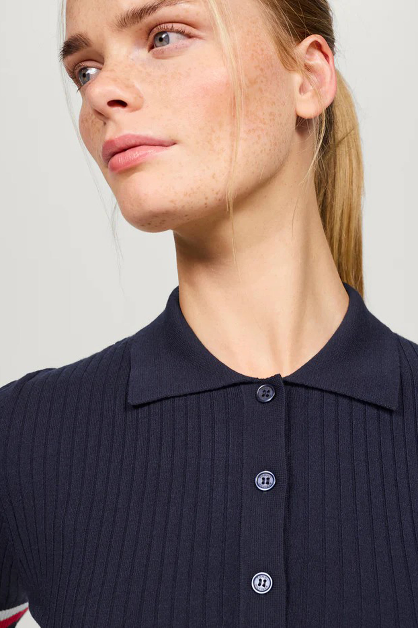 Tommy Hilfiger Equestrian Lenox stickad piké