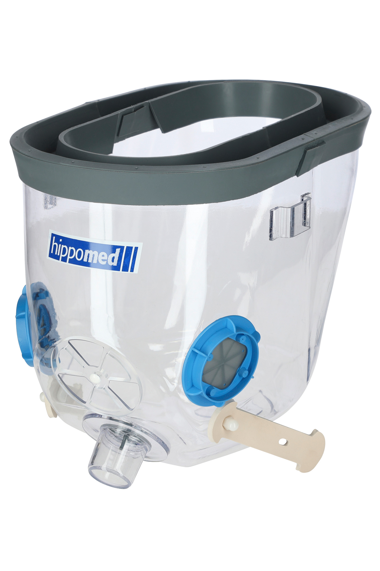 Hippomed inhalationsmask inkl. Tillbehör för Air One Flex, Draft