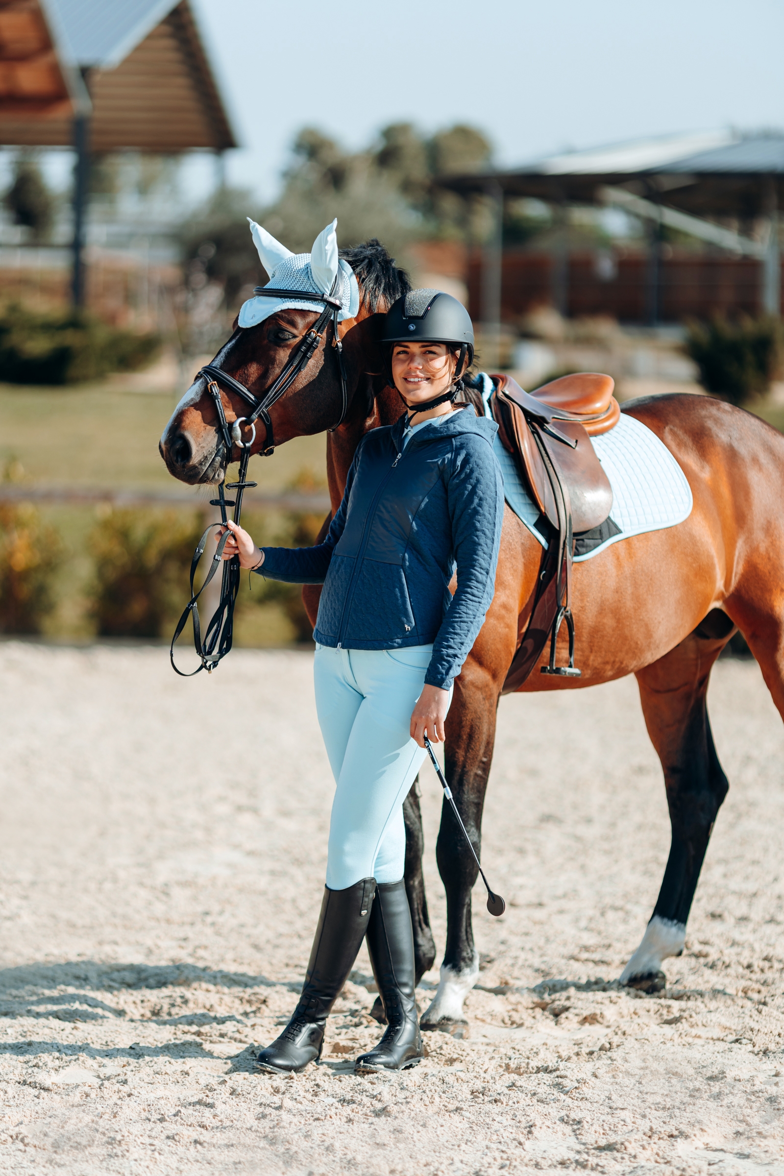 Horze Sabine hybrid hoodie f&ouml;r dam