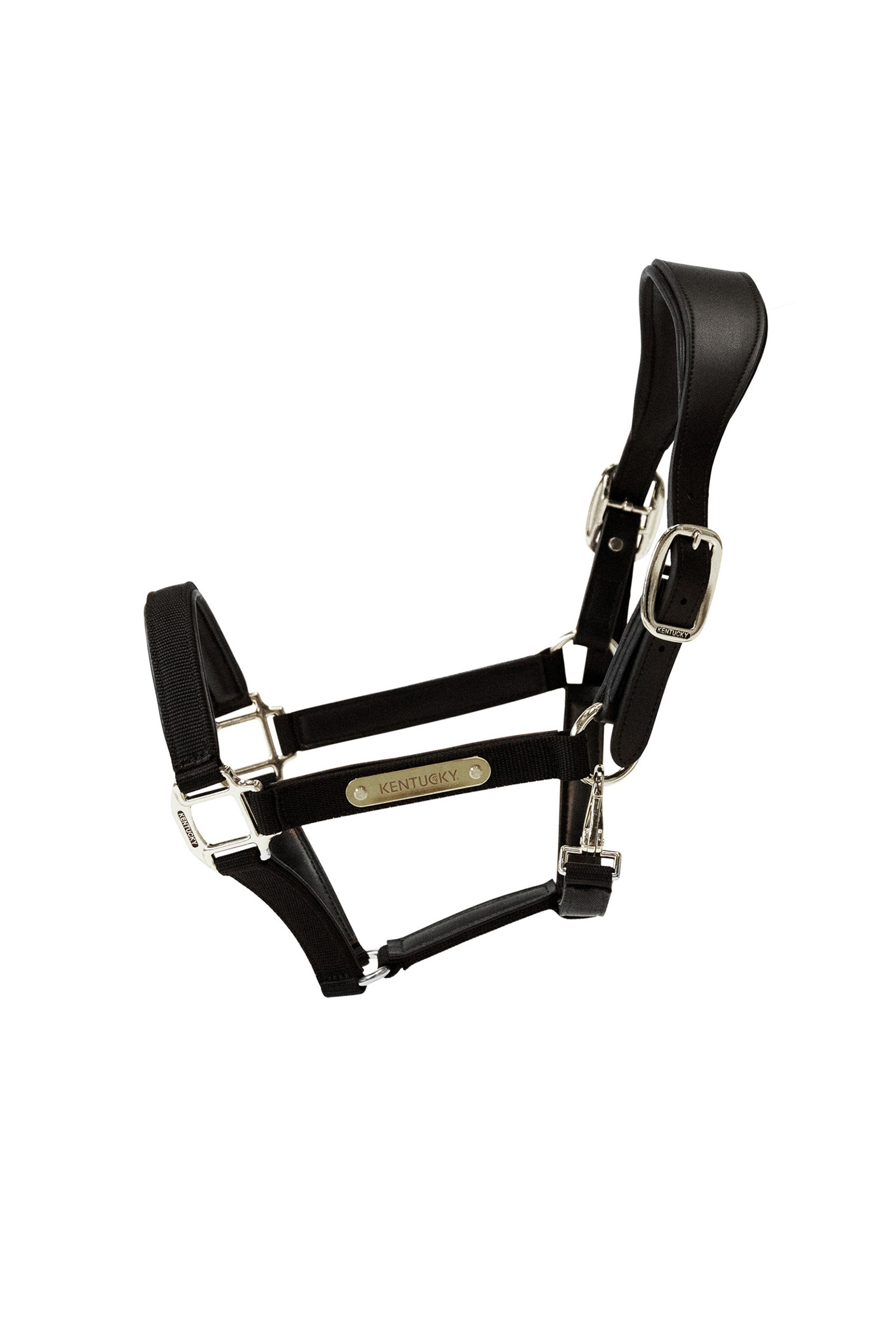 Black Kentucky Horsewear Anatomic nylongrimma