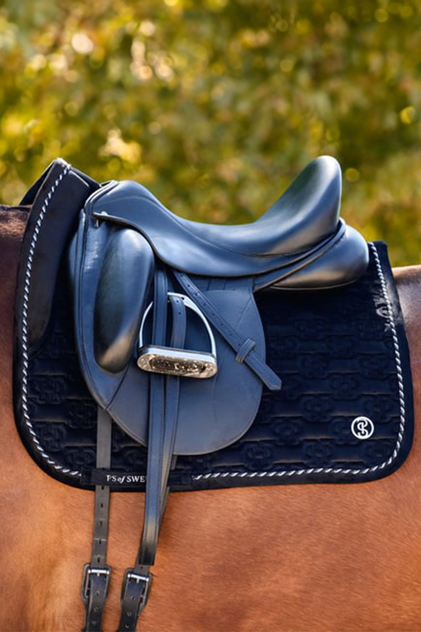 PS of Sweden schabrak Velvet Monogram dressyr