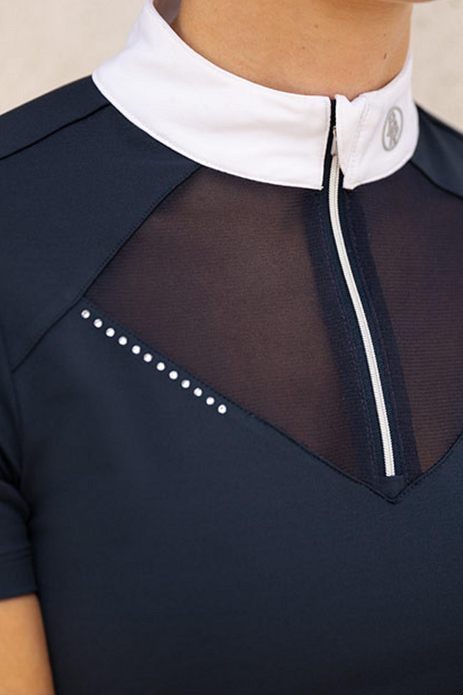 BR Zapopan dam tävlingsskjorta med kort ärm