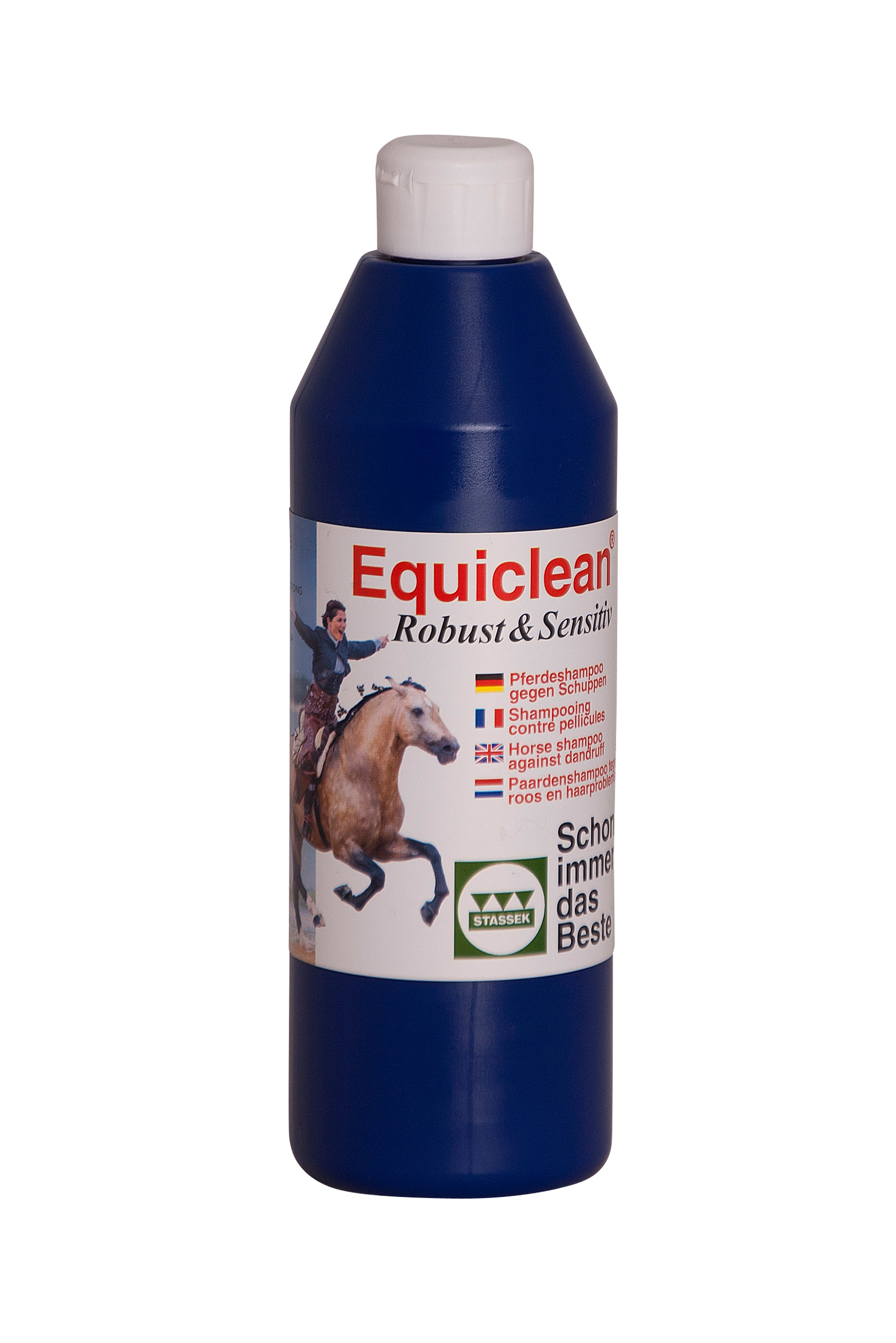 Stassek Equiclean Robust Outdoor schampo, 500 ml