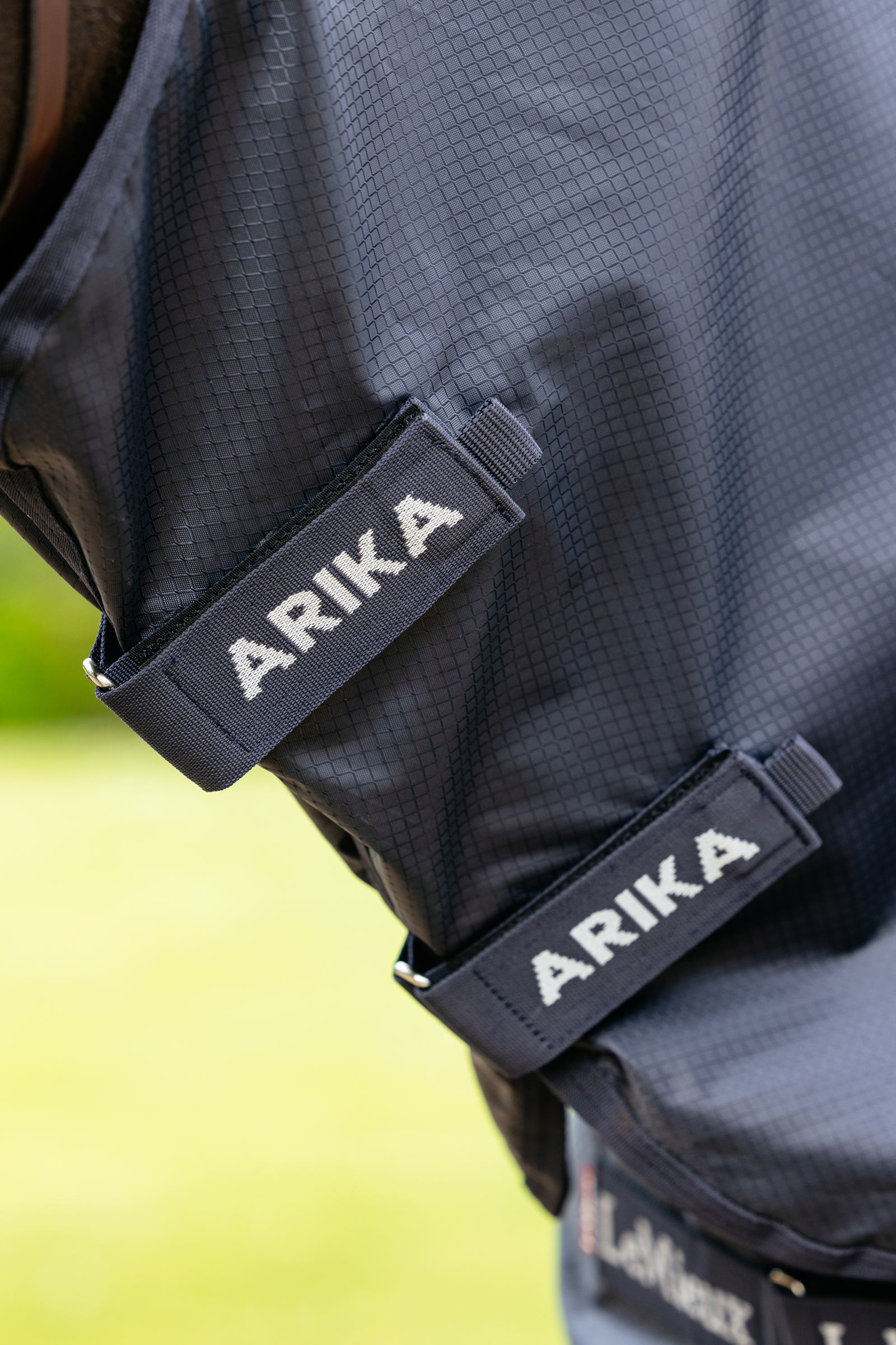 LeMieux regntäcke för ridning med fast halsdel