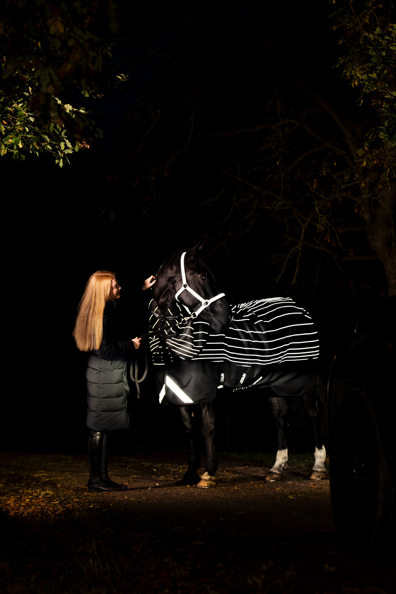 Horseware Amigo 1200D FieldSafe Reflectech Plus utet&auml;cke, 100 g