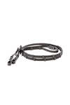 Kavalkade Double Ridge Rubberised Reins With 10 Stops, 16 mm