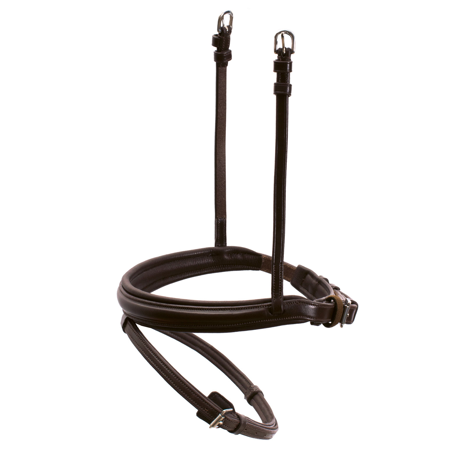 Dark Brown/Silver Schockemöhle Sports Rome Select nosgrimma