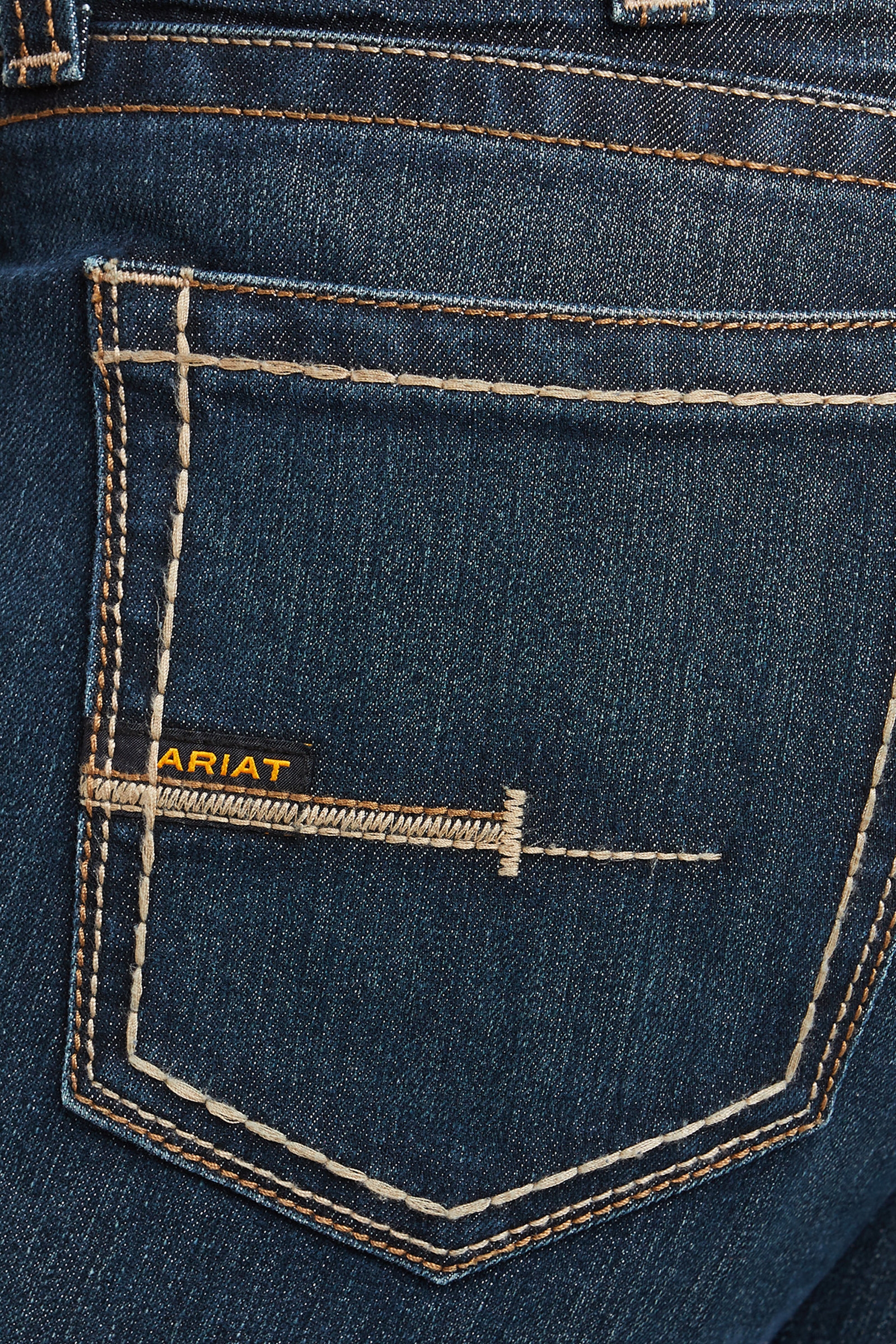Ariat herrjeans Rebar M7 Slim Durastretch med raka ben