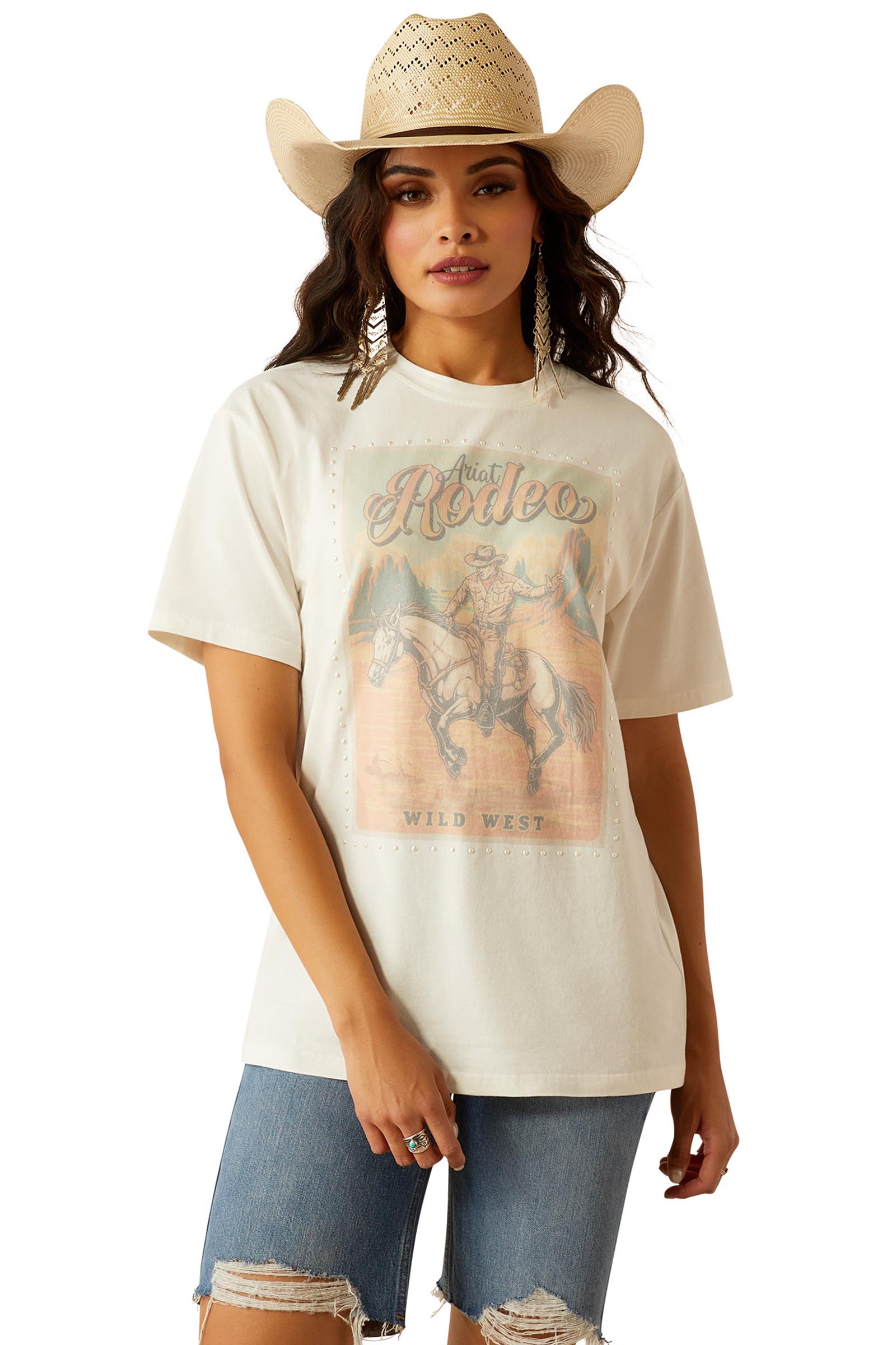 Ariat Rodeo dam T-shirt