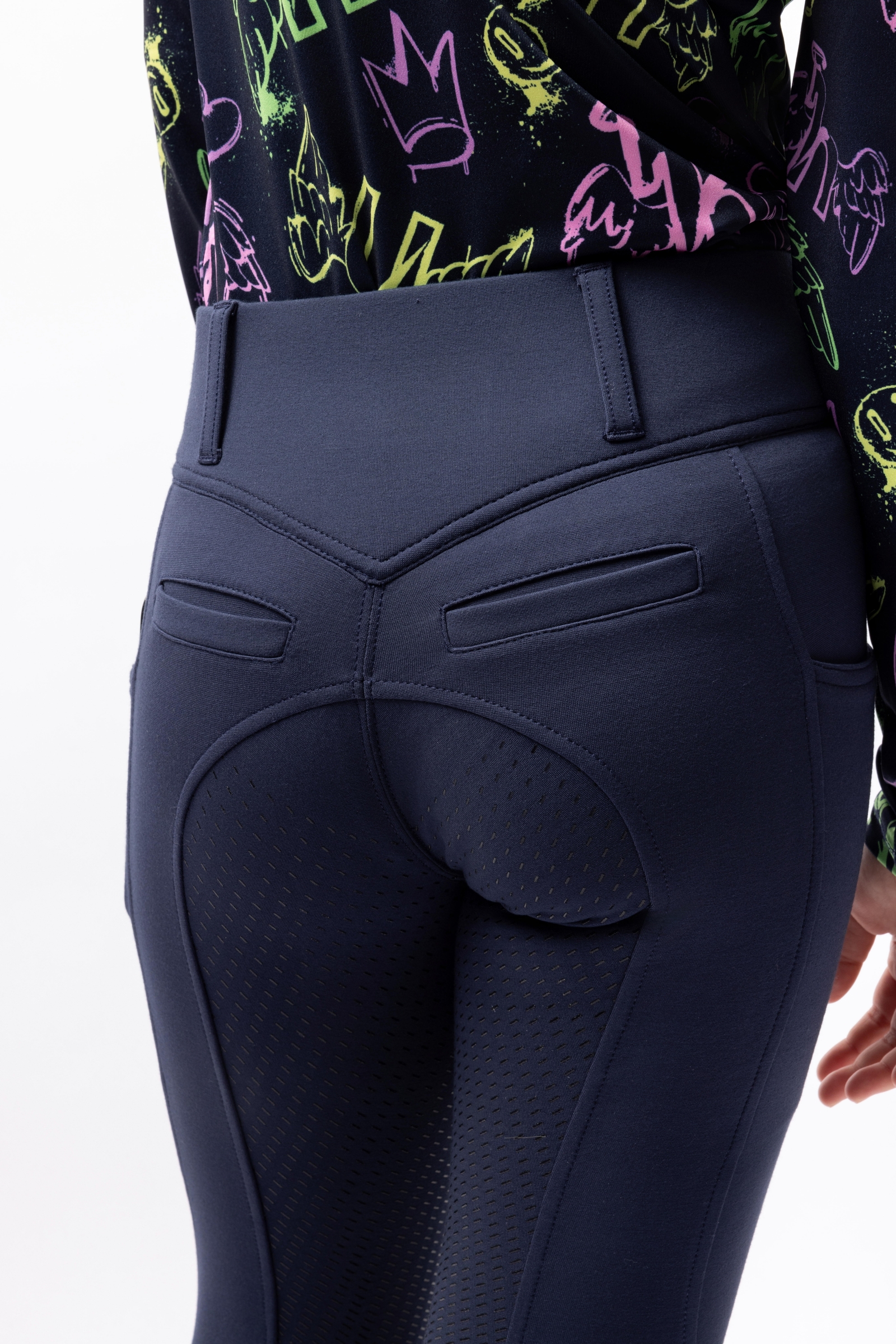 Horze Mira Barn helskodda ridbyxor