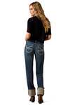 Ariat R.E.A.L. Mid Rise Stretch Ivy Stackable Straight Leg Mid-rise stretch jeans f&ouml;r dam med raka ben